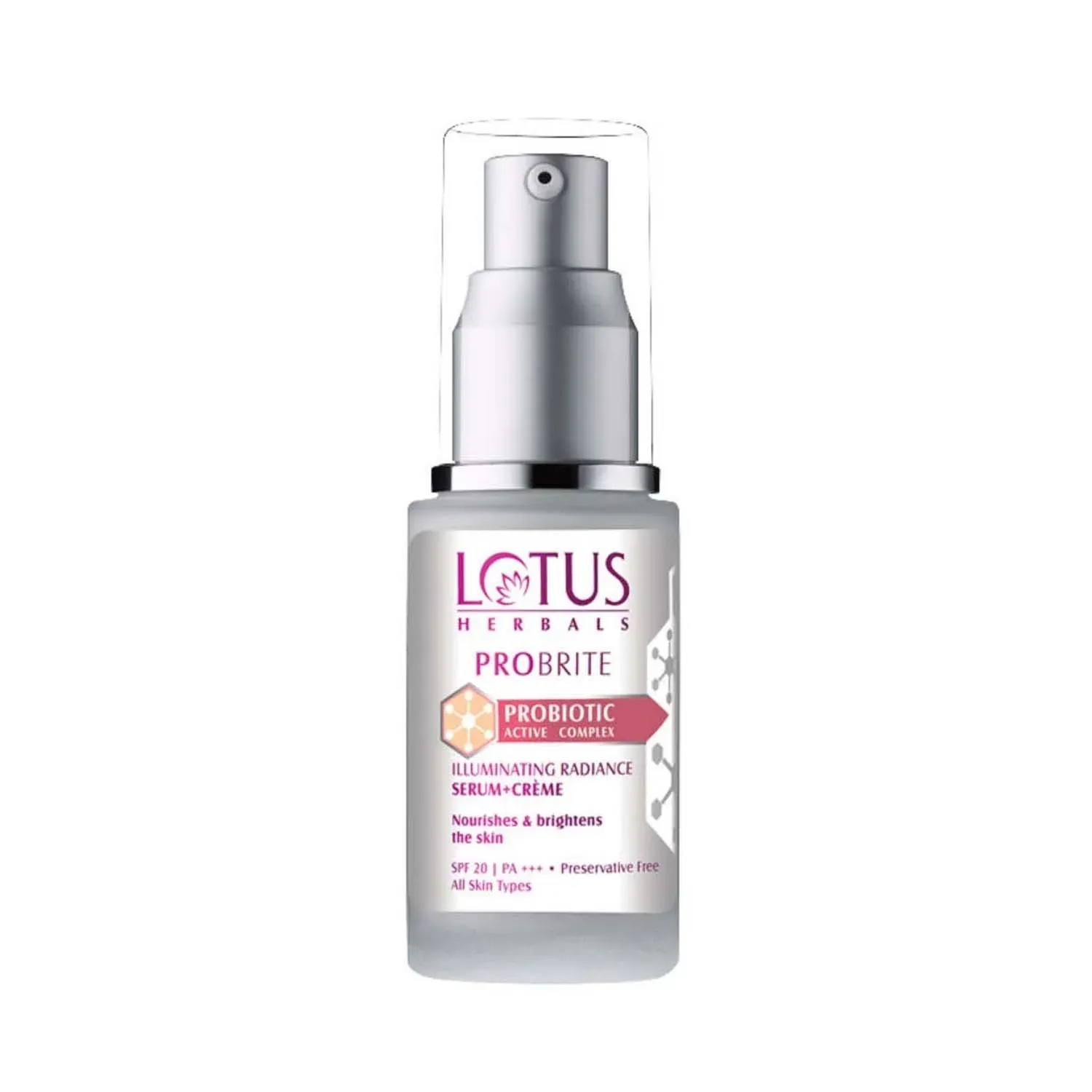 Lotus | Lotus Herbals Probrite Illuminating Radiance Serum SPF 20 PA+++ - (30ml)