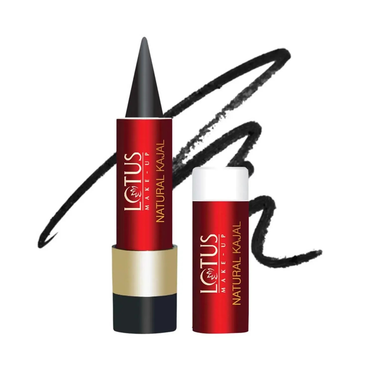 Lotus | Lotus Make-Up Natural Kajal - NK04 Black (4g)