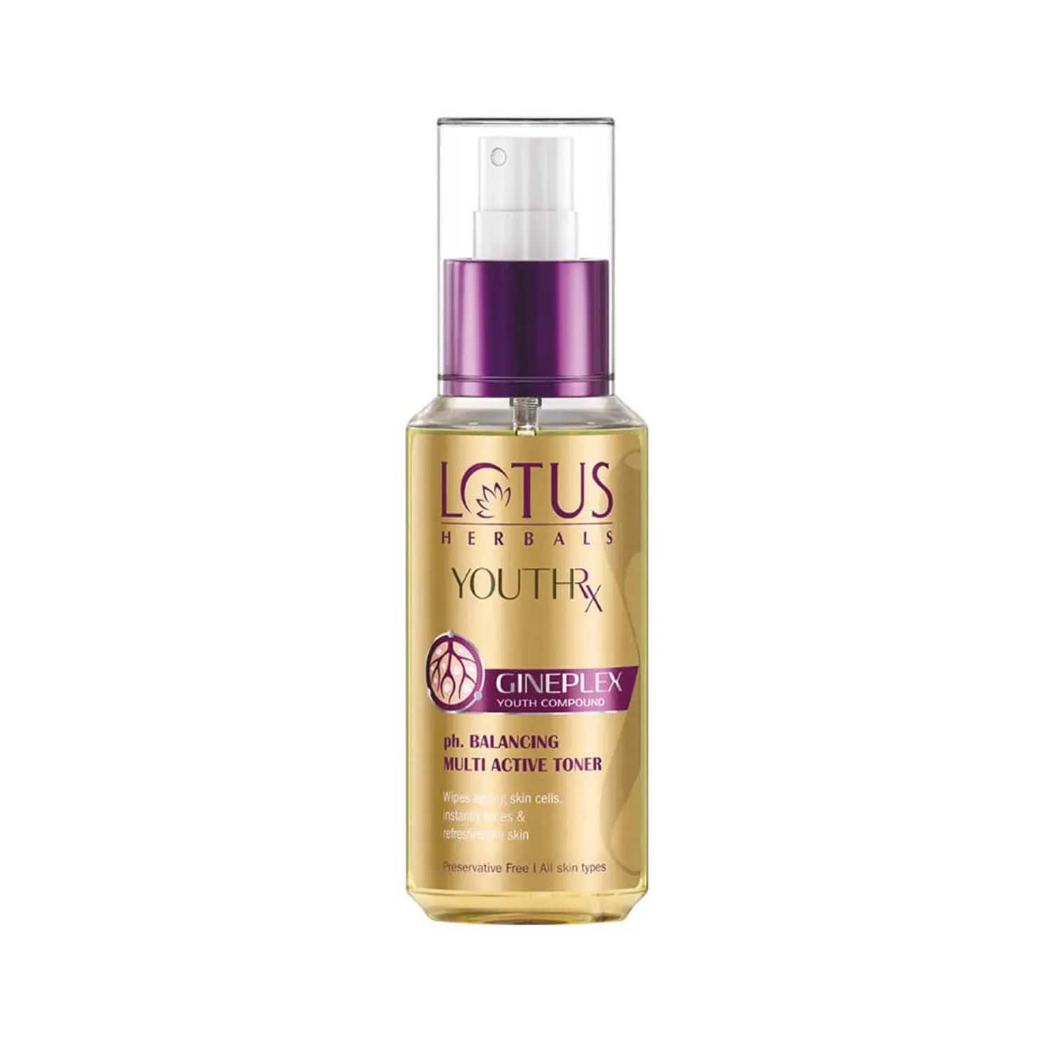 Lotus | Lotus Herbals Youthrx Ph. Balancing Multi Active Toner - (100ml)