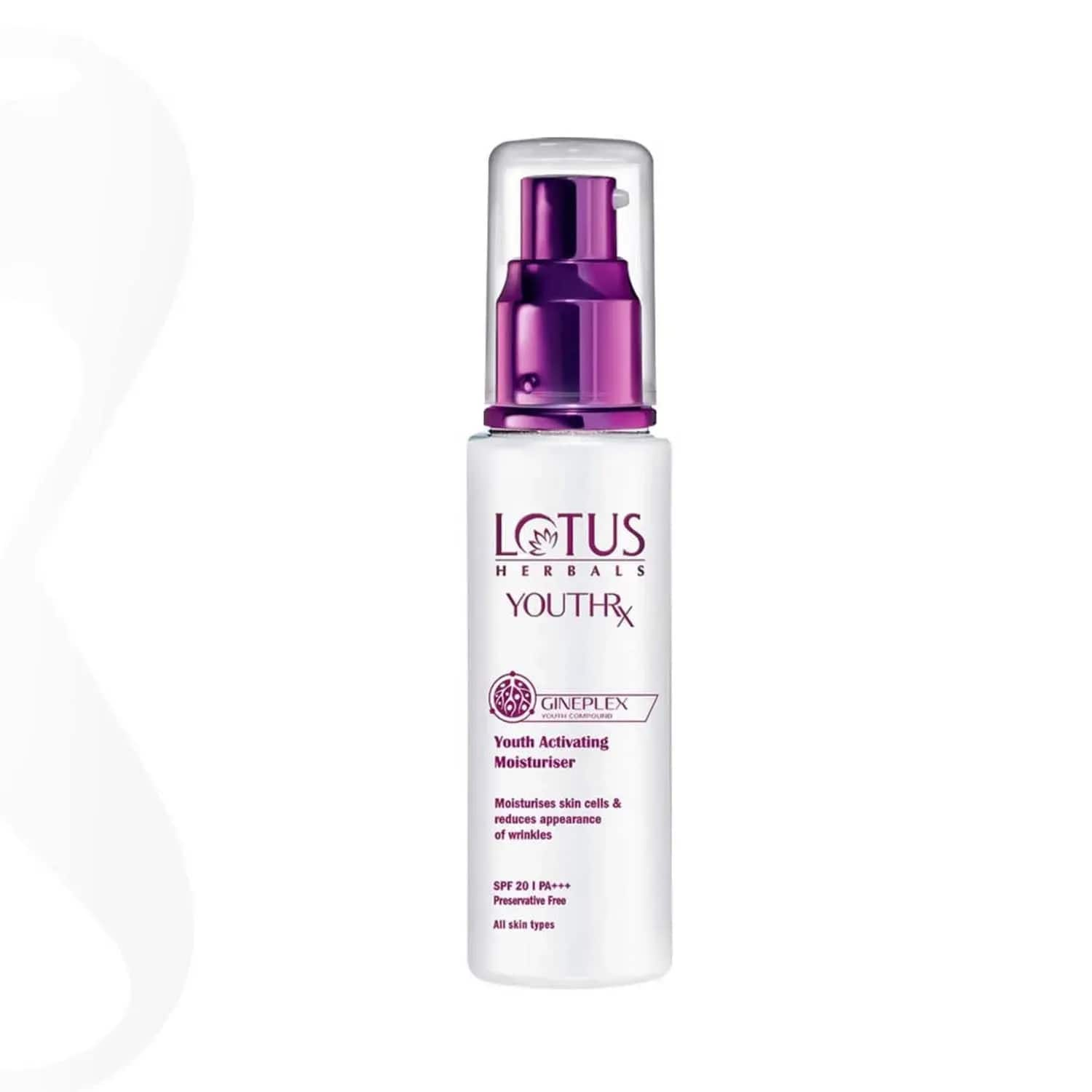 Lotus | Lotus Herbals YouthRx Gineplex Compound Activating Moisturiser - (50ml)