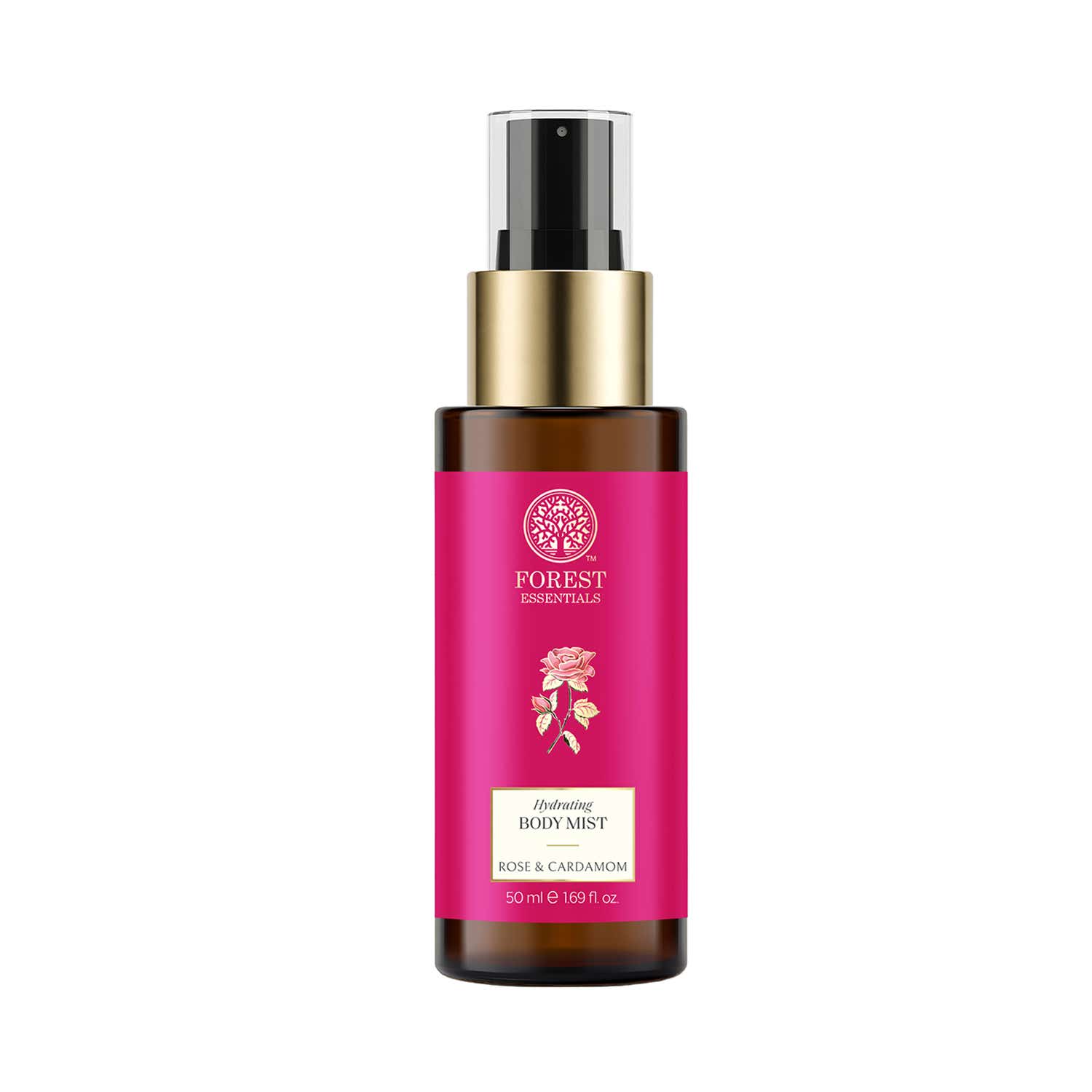 Forest Essentials | Forest Essentials Rose & Cardamom Body Mist (50ml)