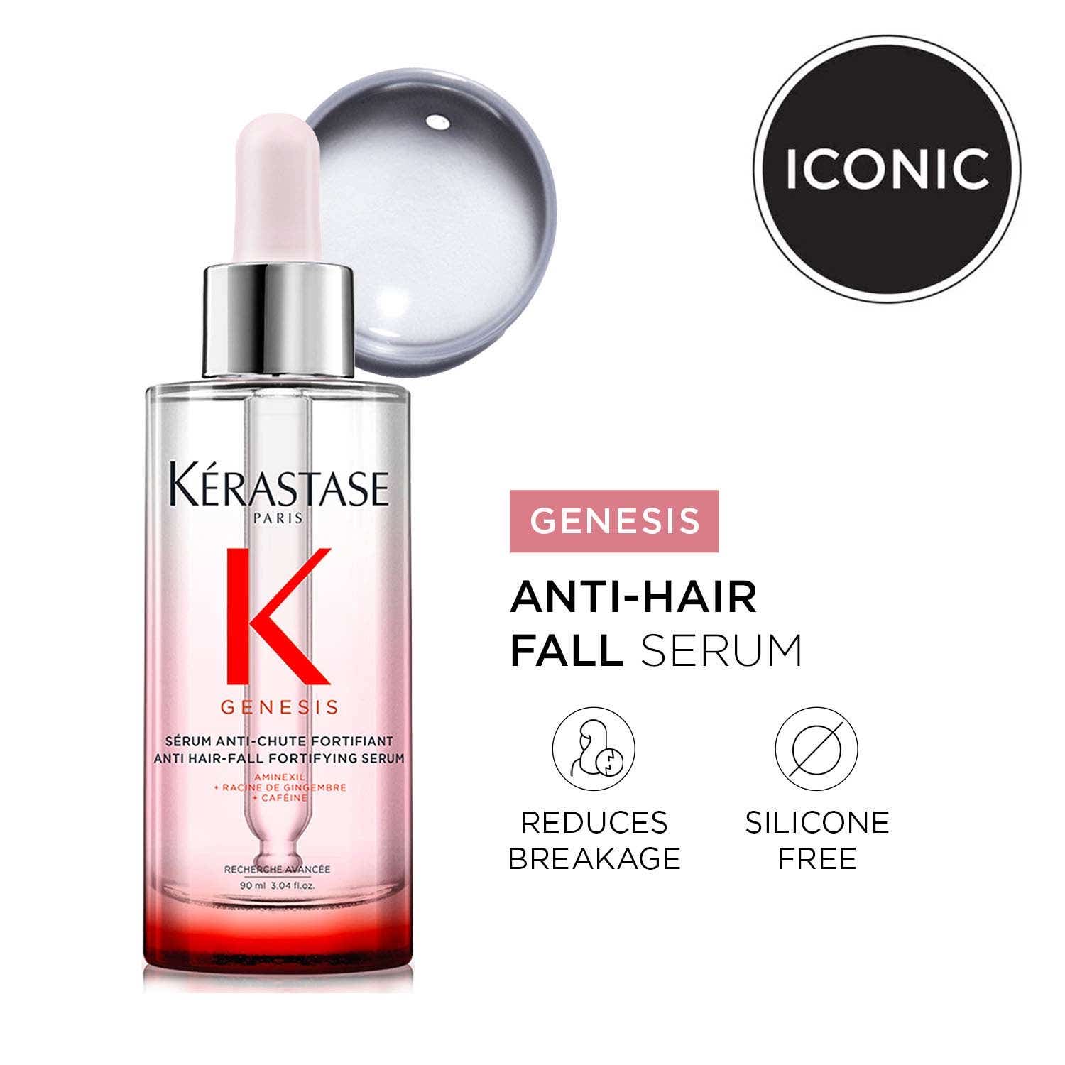 KERASTASE | KERASTASE Genesis Anti-Hair Fall Daily Scalp Serum with 1.5% Aminexil & Ginger Extract (90 ml)
