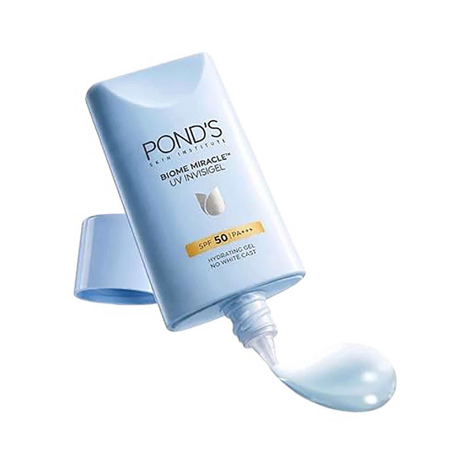Pond's | Pond's Biome Miracle Uv Invisigel Moisturiser 100Hr Hydration Spf50 Pa+++ (50 g)