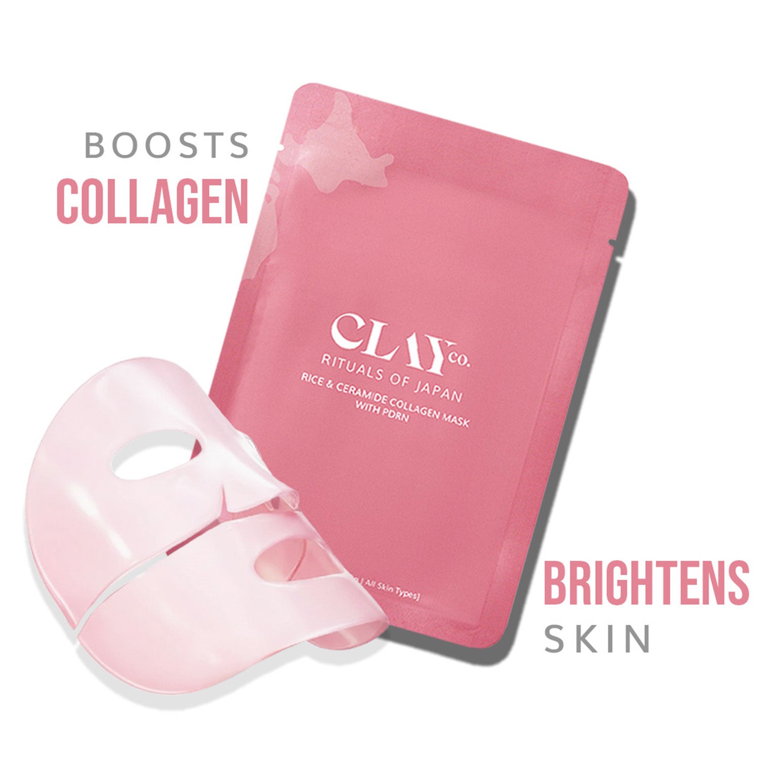 ClayCo. | ClayCo. Rice & Ceramide Collagen Sheet Mask With PDRN (35 g)
