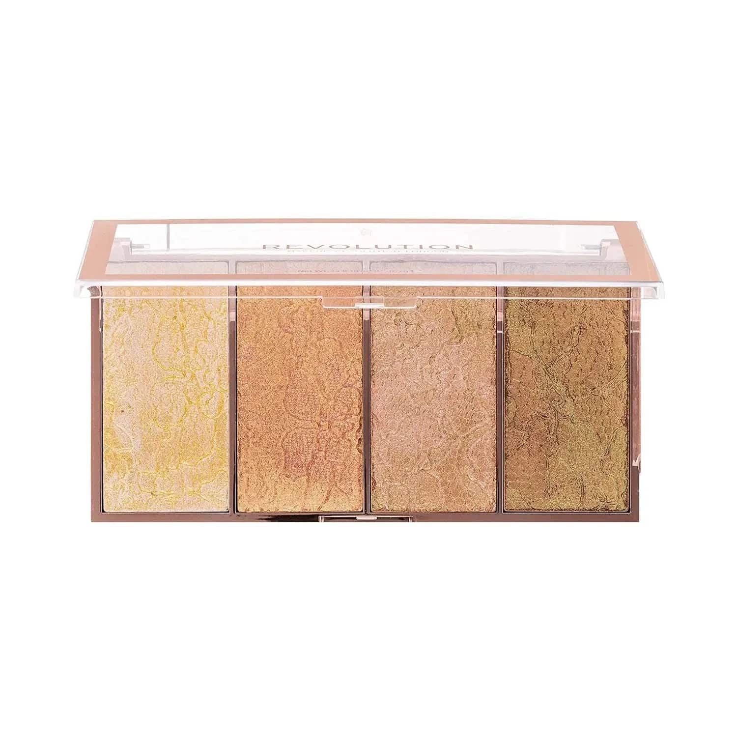 Makeup Revolution | Makeup Revolution Highlighter Palette - Vintage Lace (20g)