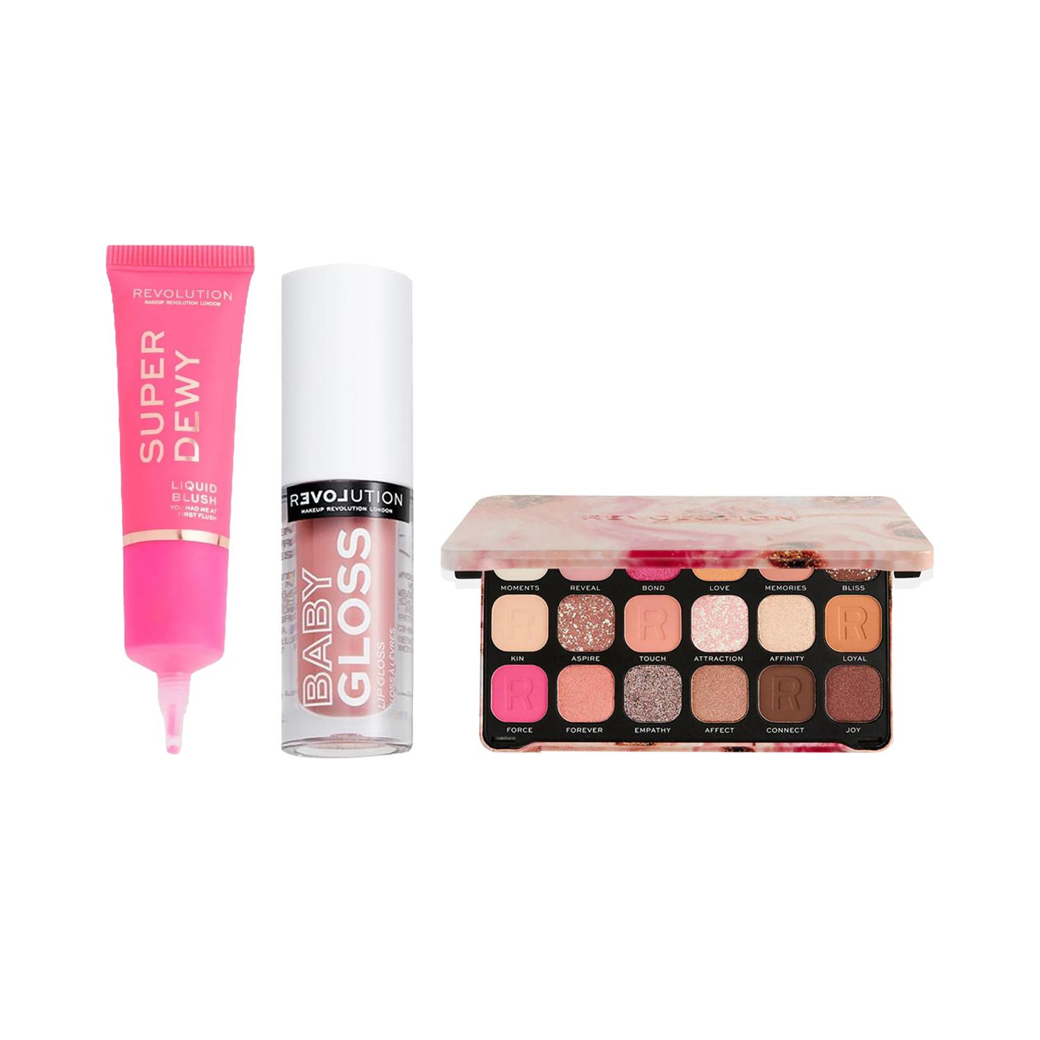 Makeup Revolution | Makeup Revolution Rosy Dreams Collection Combo