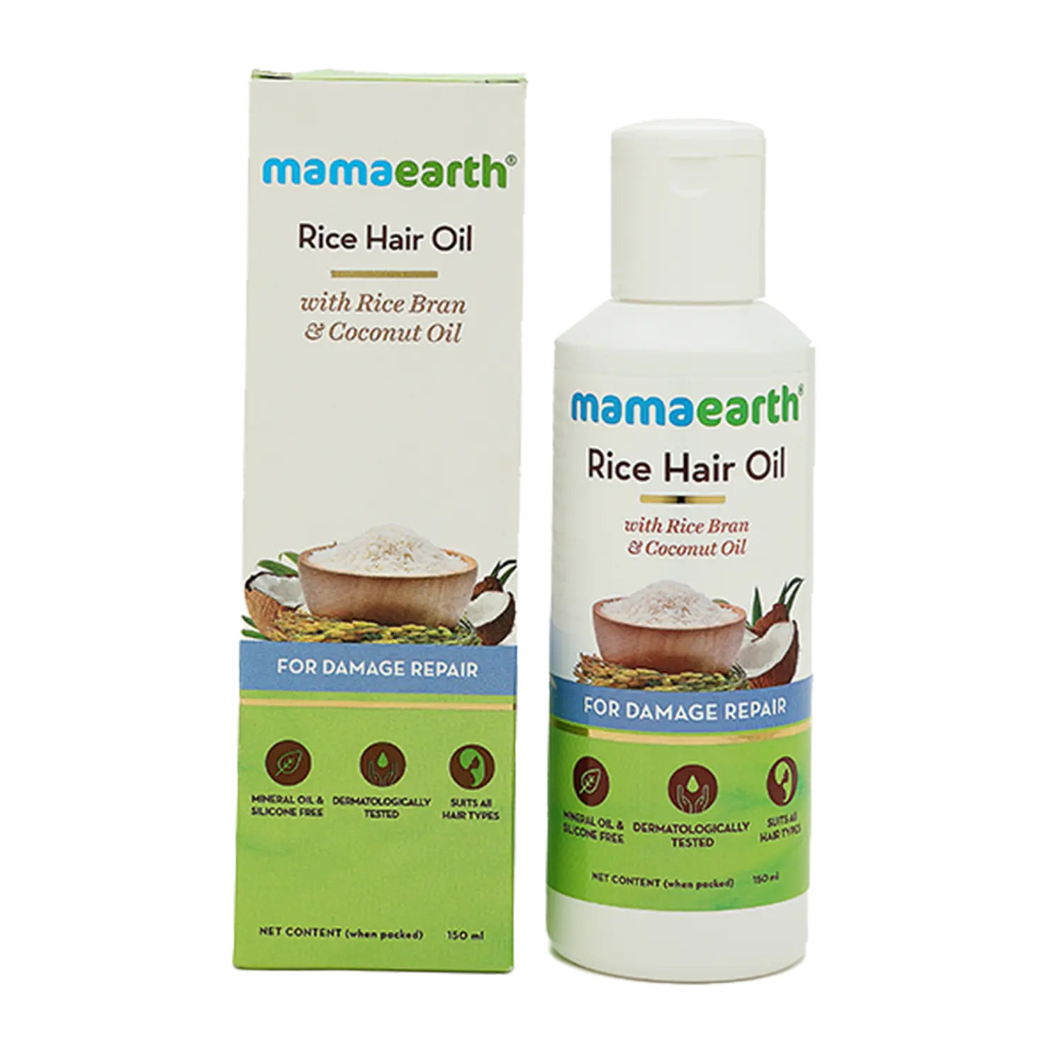 Mamaearth | Mamaearth Rice Hair Oil (150ml)