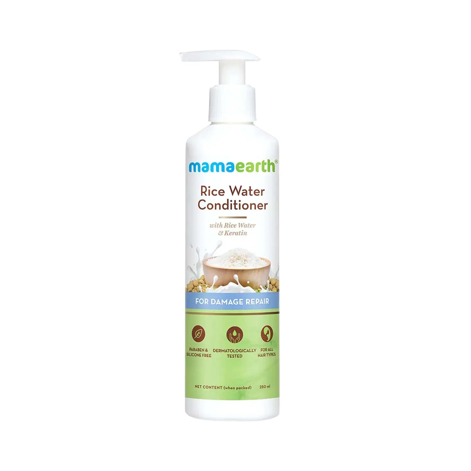 Mamaearth | Mamaearth Rice Water Conditioner with Rise Water & Keratin (250ml)