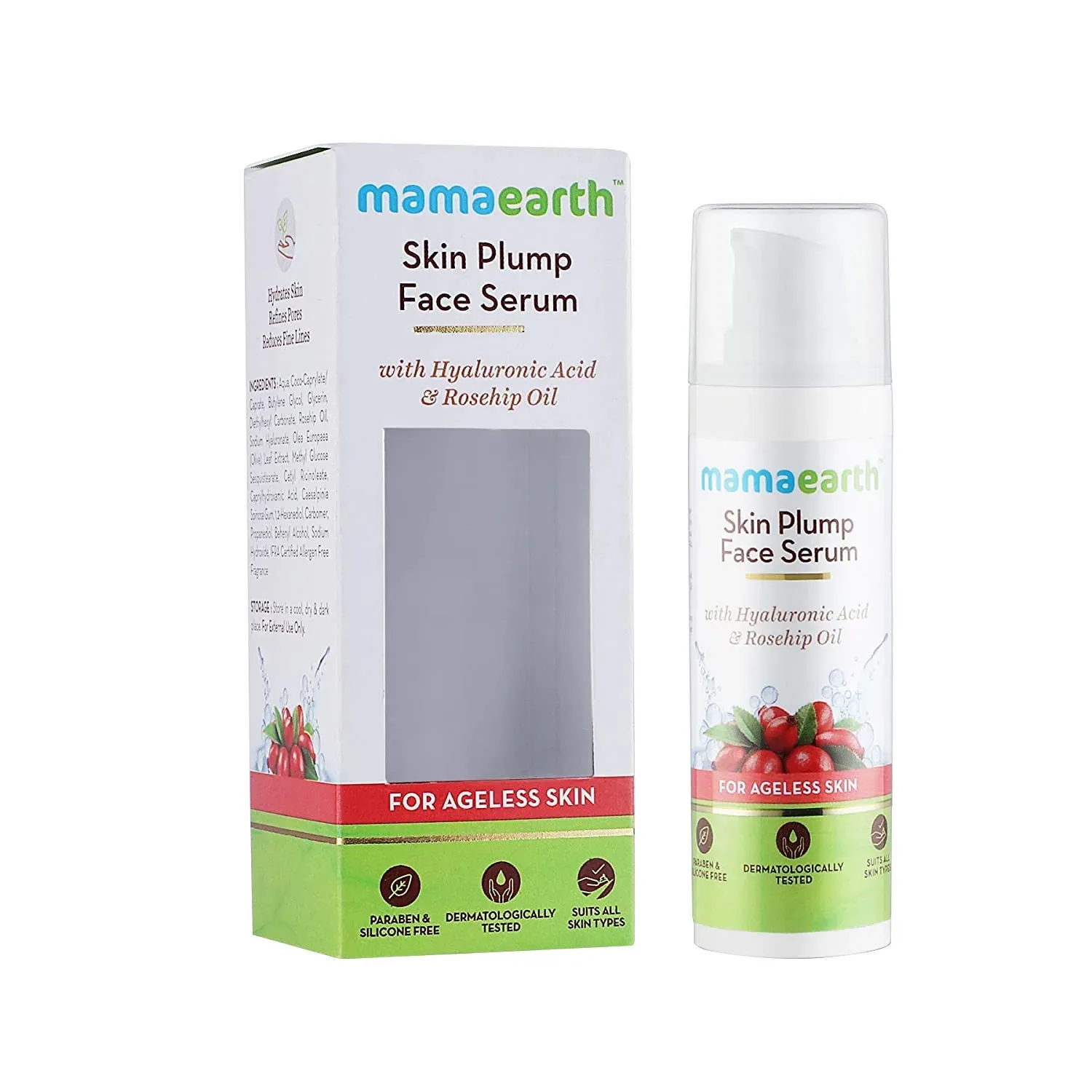 Mamaearth | Mamaearth Skin Plump Serum For Face Glow (30ml)