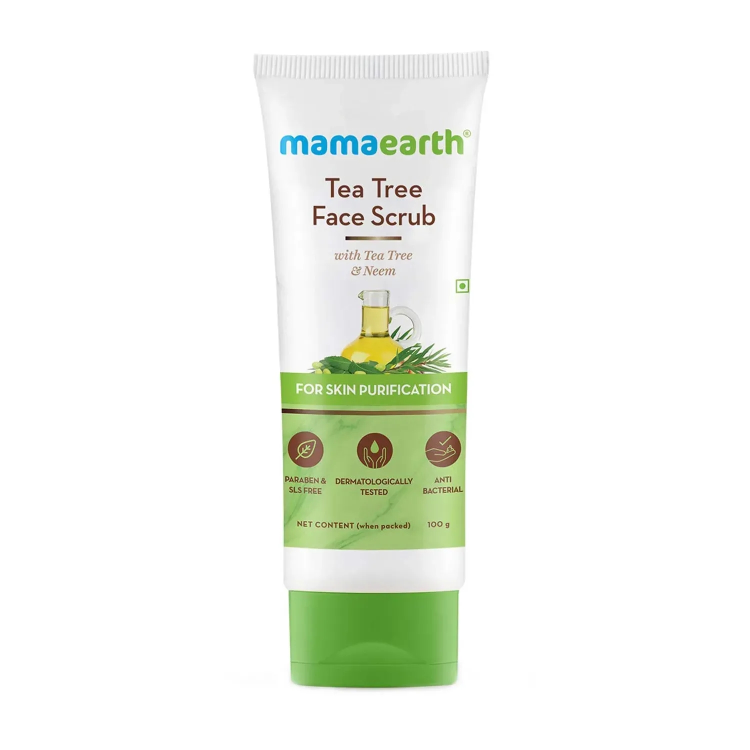 Mamaearth | Mamaearth Tea Tree Face Scrub (100ml)