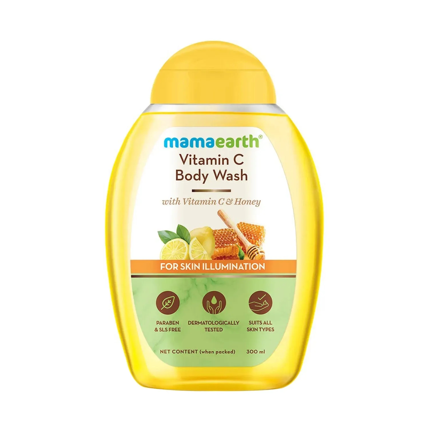 Mamaearth | Mamaearth Vitamin C Body Wash with Vitamin C & Honey (300ml)