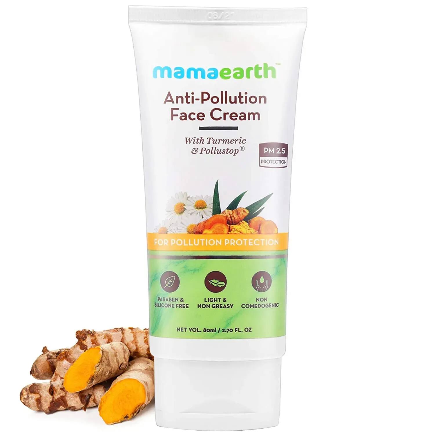 Buy Mamaearth Anti Pollution Face Cream 80ml Online at Best