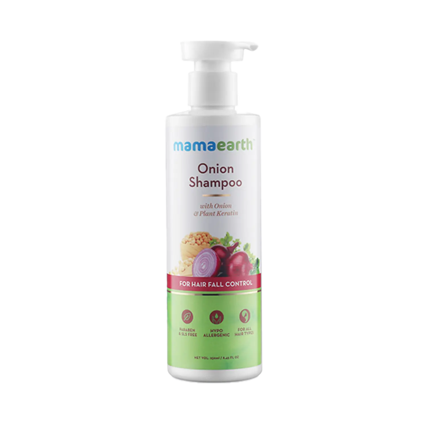 Mamaearth Onion Shampoo (250ml)