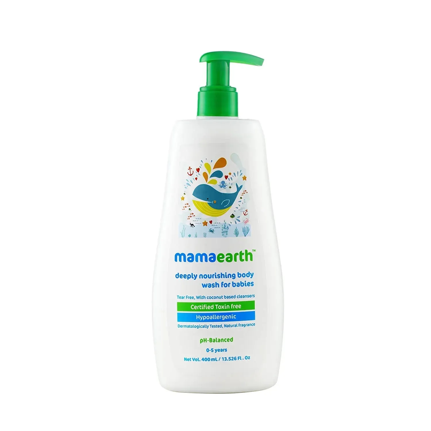 Mamaearth | Mamaearth Deeply Nourishing Body Wash For Babies (400ml)