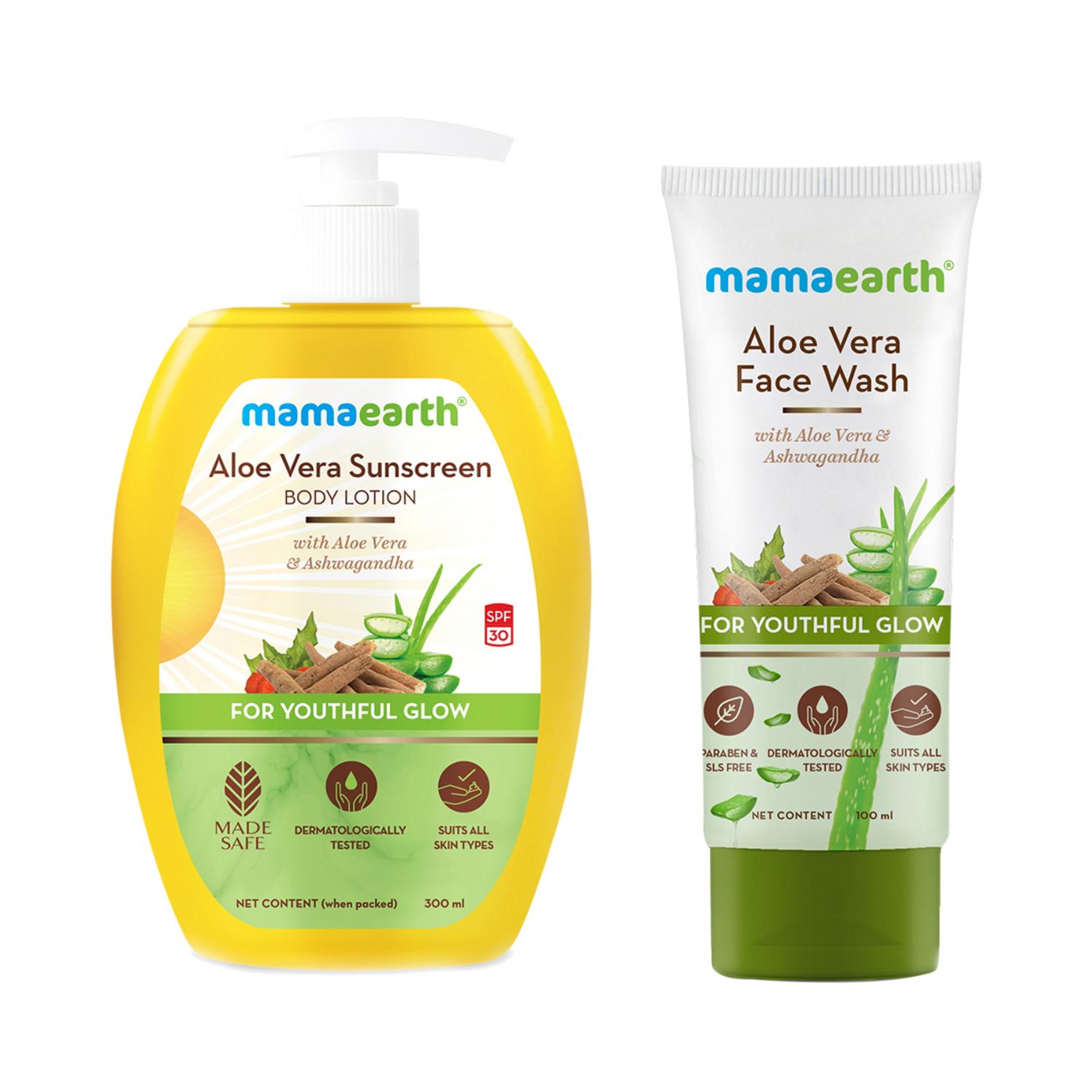Mamaearth | Mamaearth Aloe Vera Skin Essentials Combo