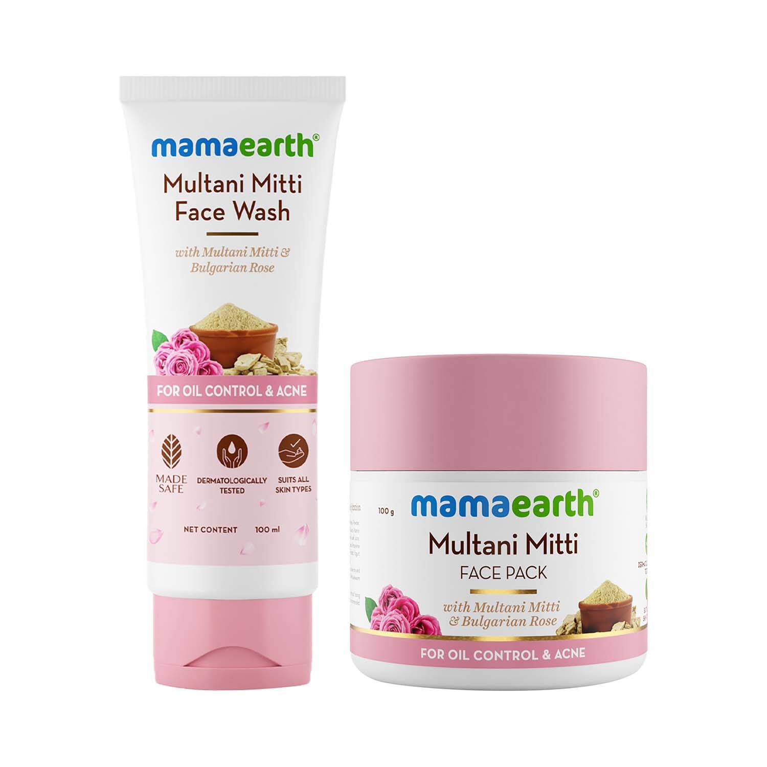 Mamaearth | Mamaearth Multani Mitti Acne-Control Combo