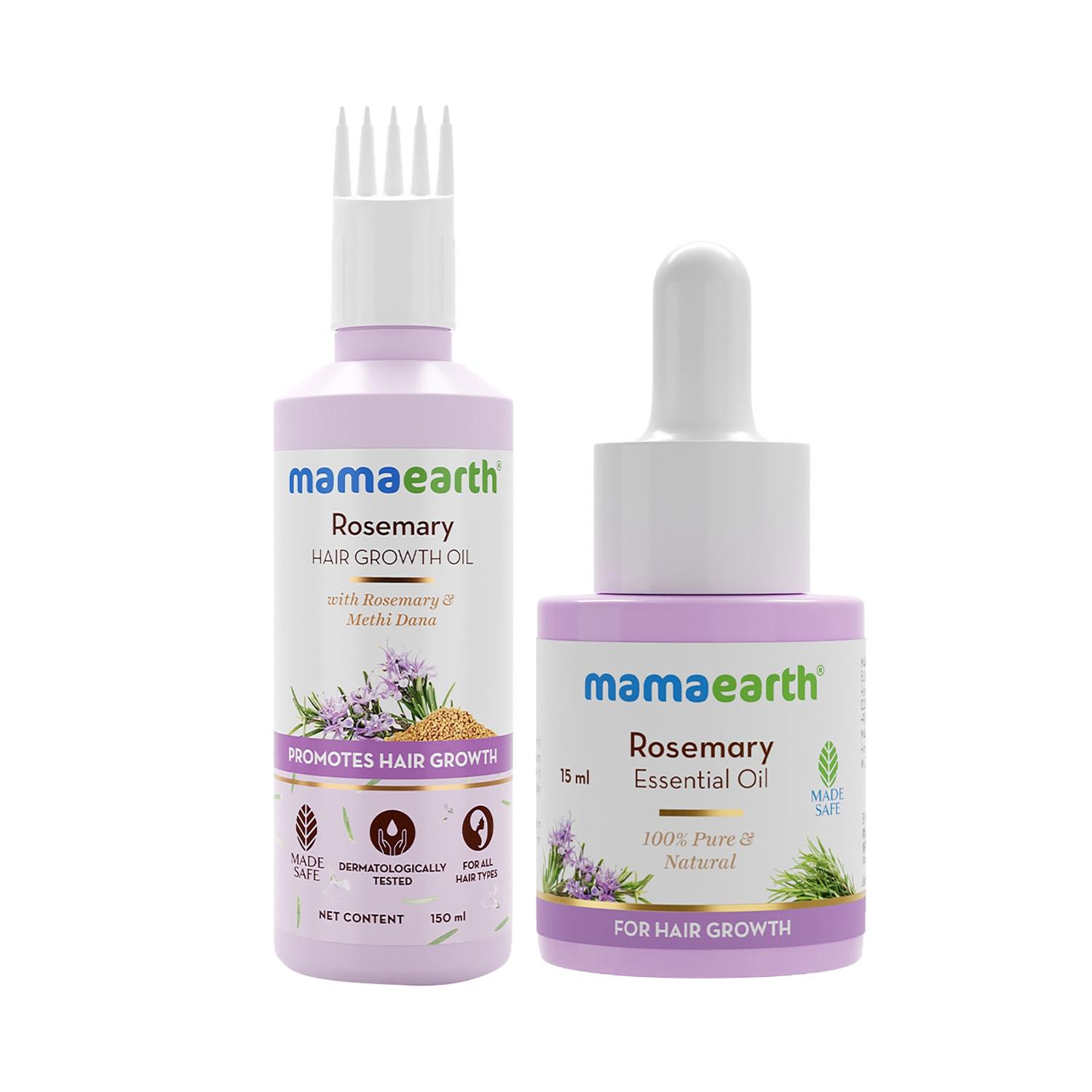 Mamaearth | Mamaearth Rosemary Oil (150 ml) + Essential Oil (15 ml)