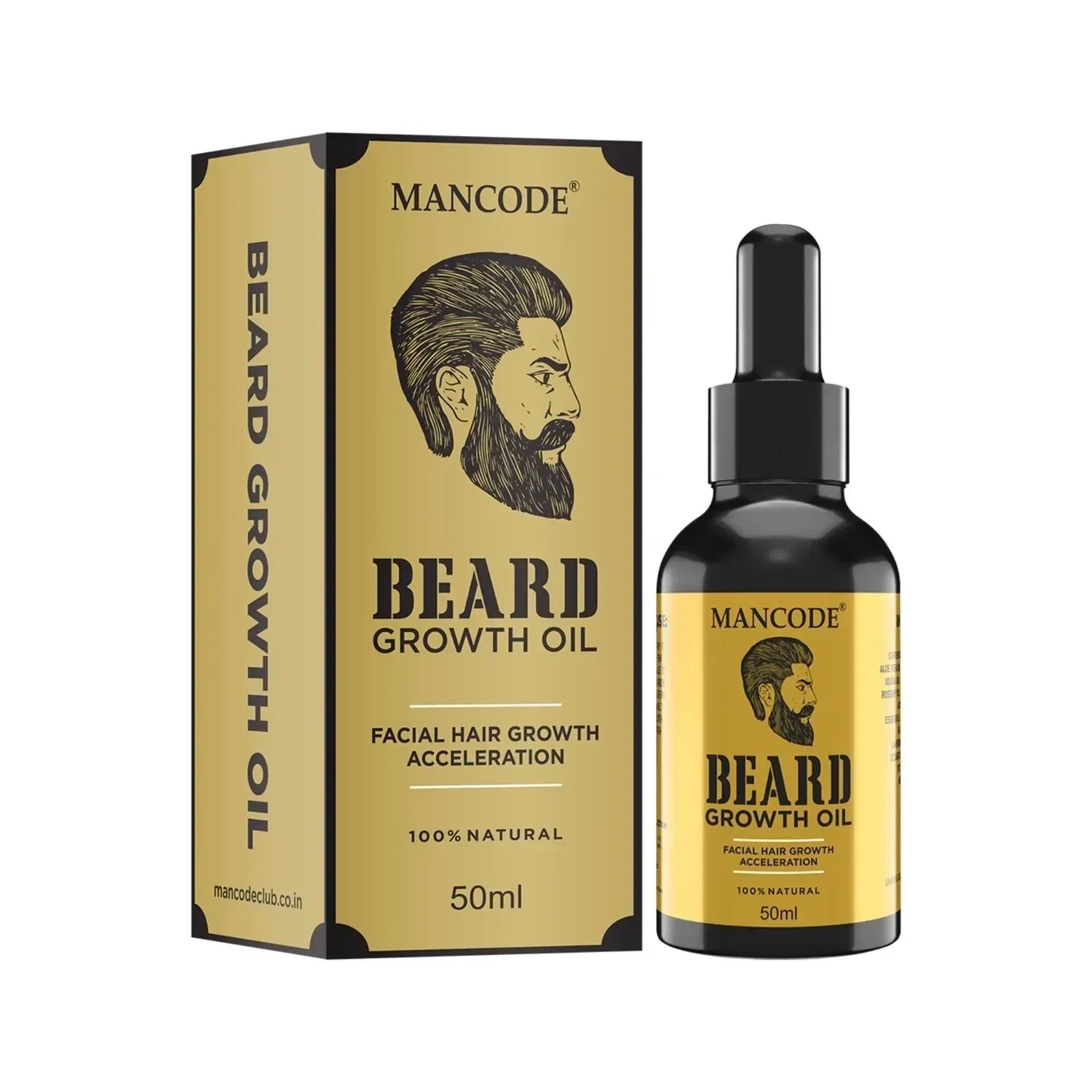 Mancode | Mancode Beard Growth Oil - (50ml)
