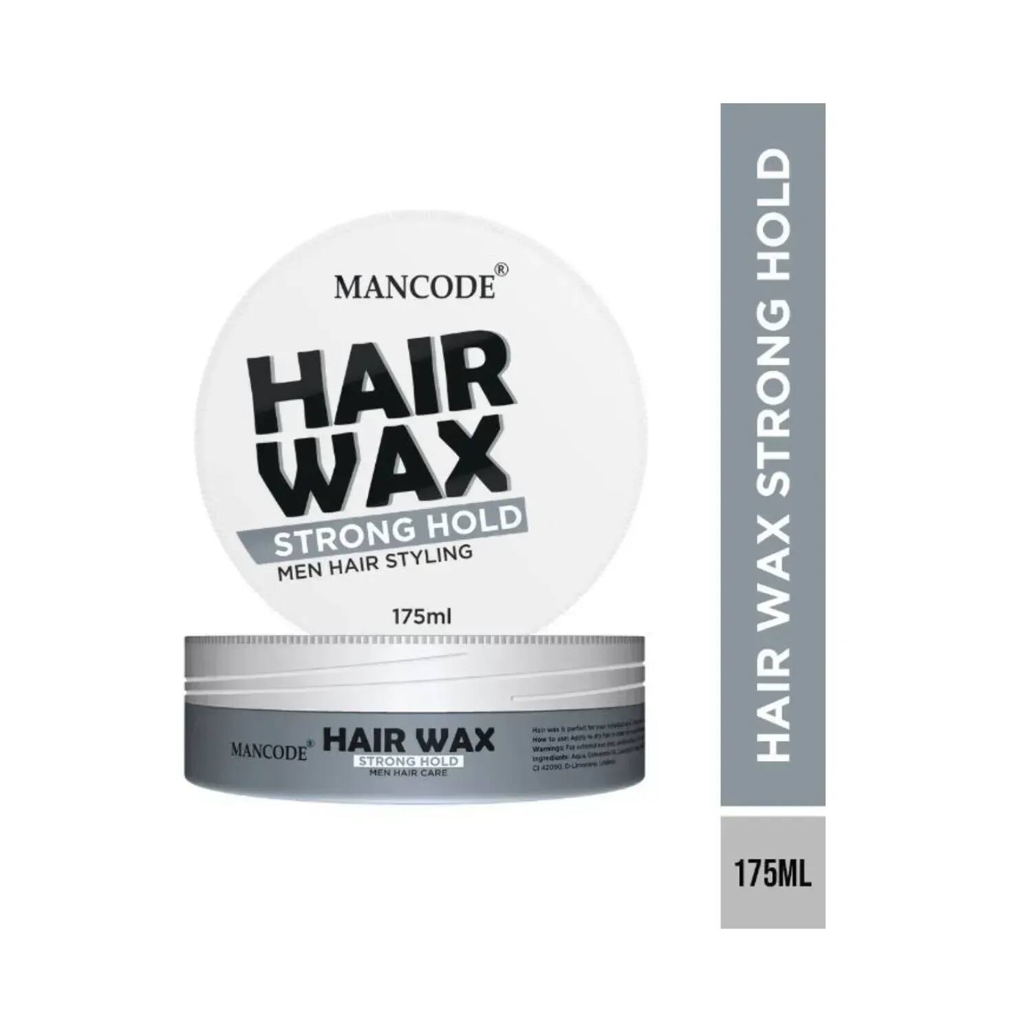 Mancode | Mancode Strong Hold Hair Wax - (175ml)