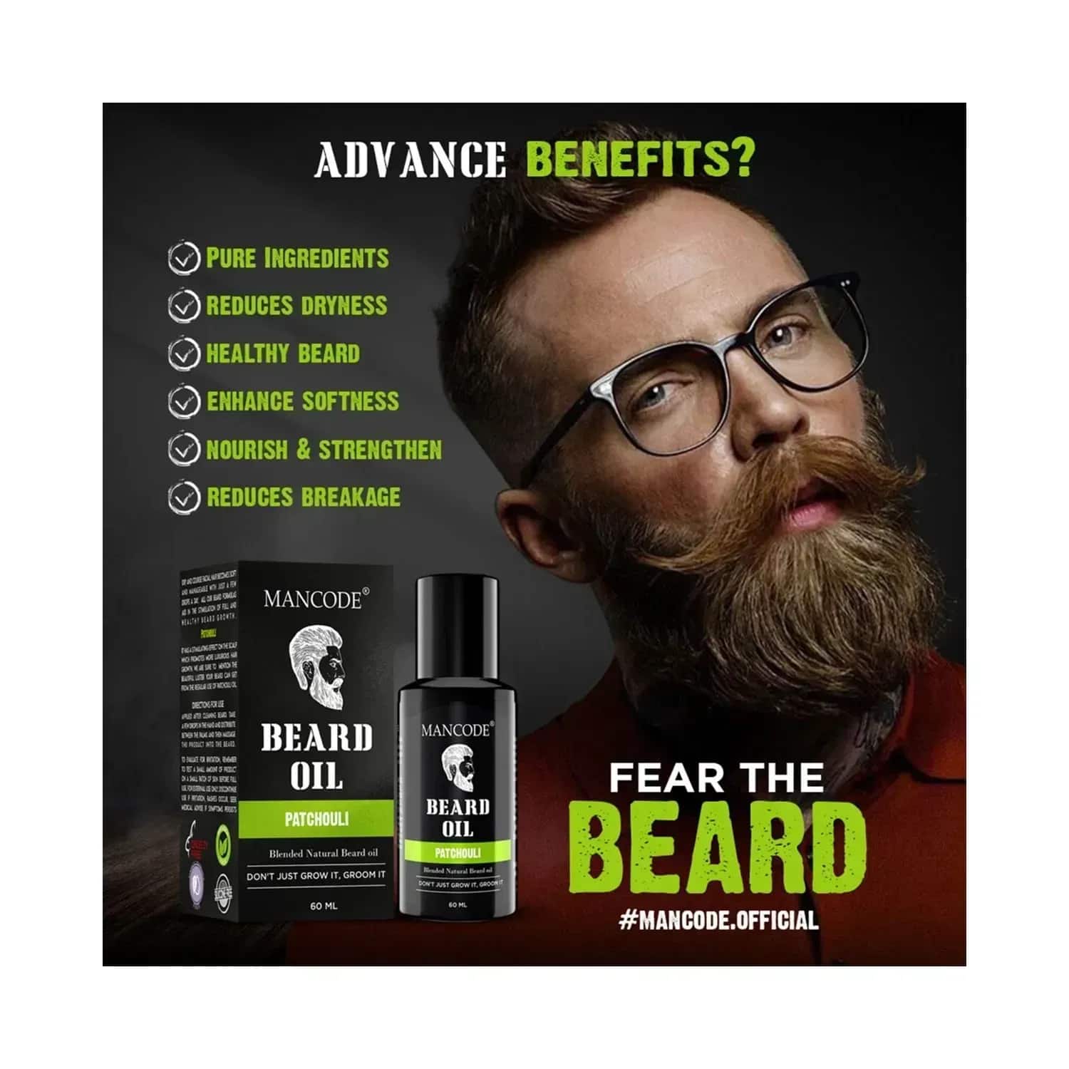 Patchouli sales beard oil