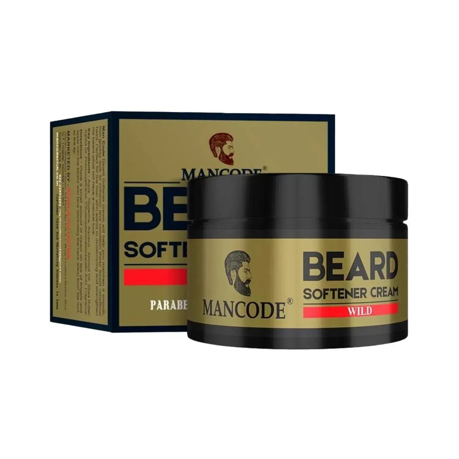 Mancode | Mancode Wild Beard Softening Cream - (50g)