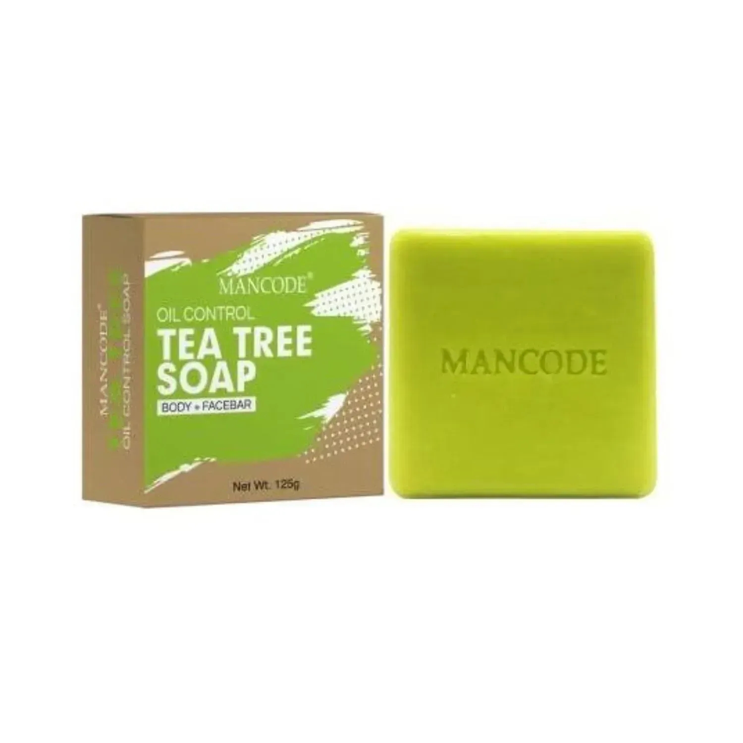 Mancode | Mancode Oil Control Tea Tree Soap - (125g)