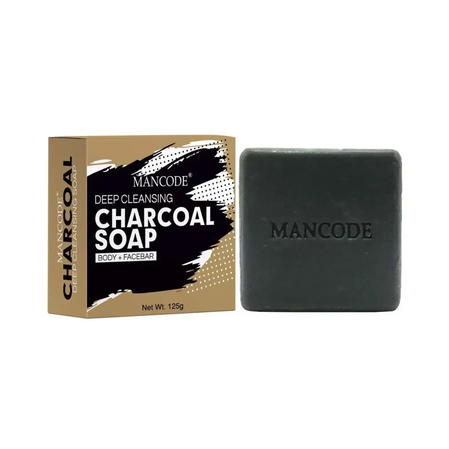 Mancode | Mancode Charcoal Deep Cleansing Soap - (125g)