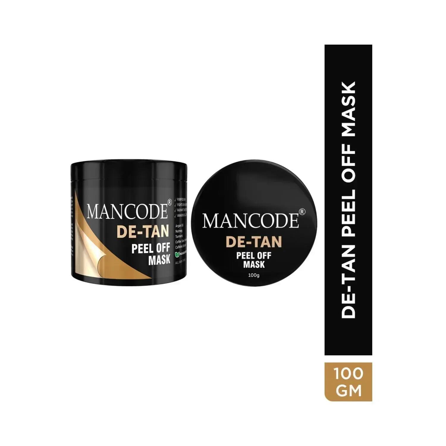 Mancode | Mancode De-Tan Peel Off Mask - (100g)