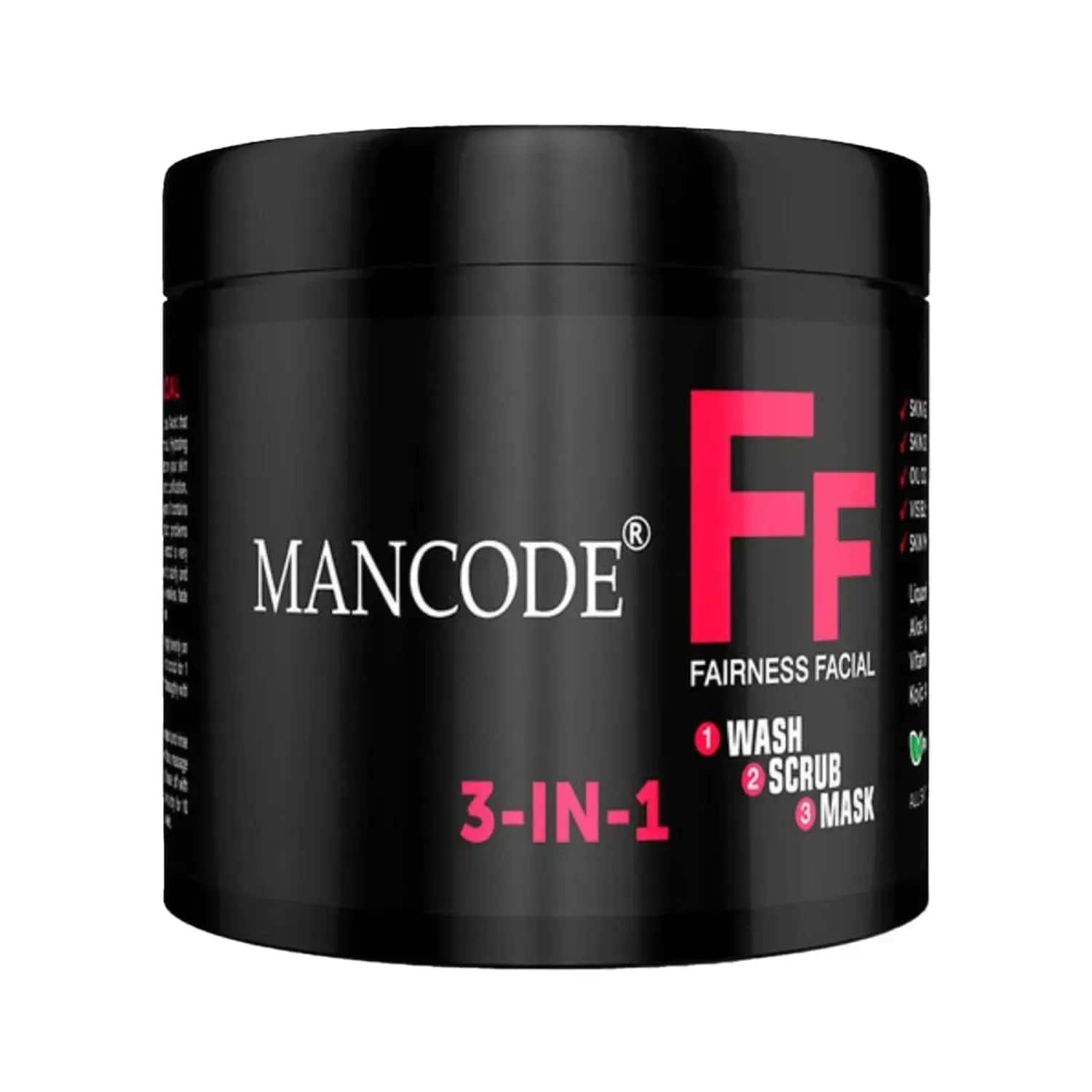 Mancode | Mancode 3-In-1 Fairness Facial Care - (100g)