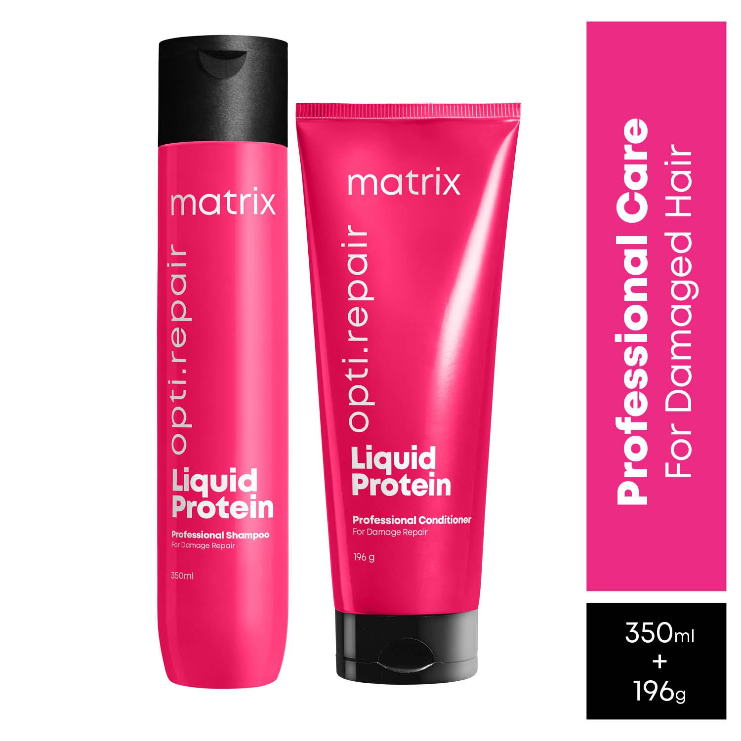 Matrix | Matrix Opti.Repair Professional Shampoo and Conditioner Regime for Damaged Hair (350 ml + 196 g)