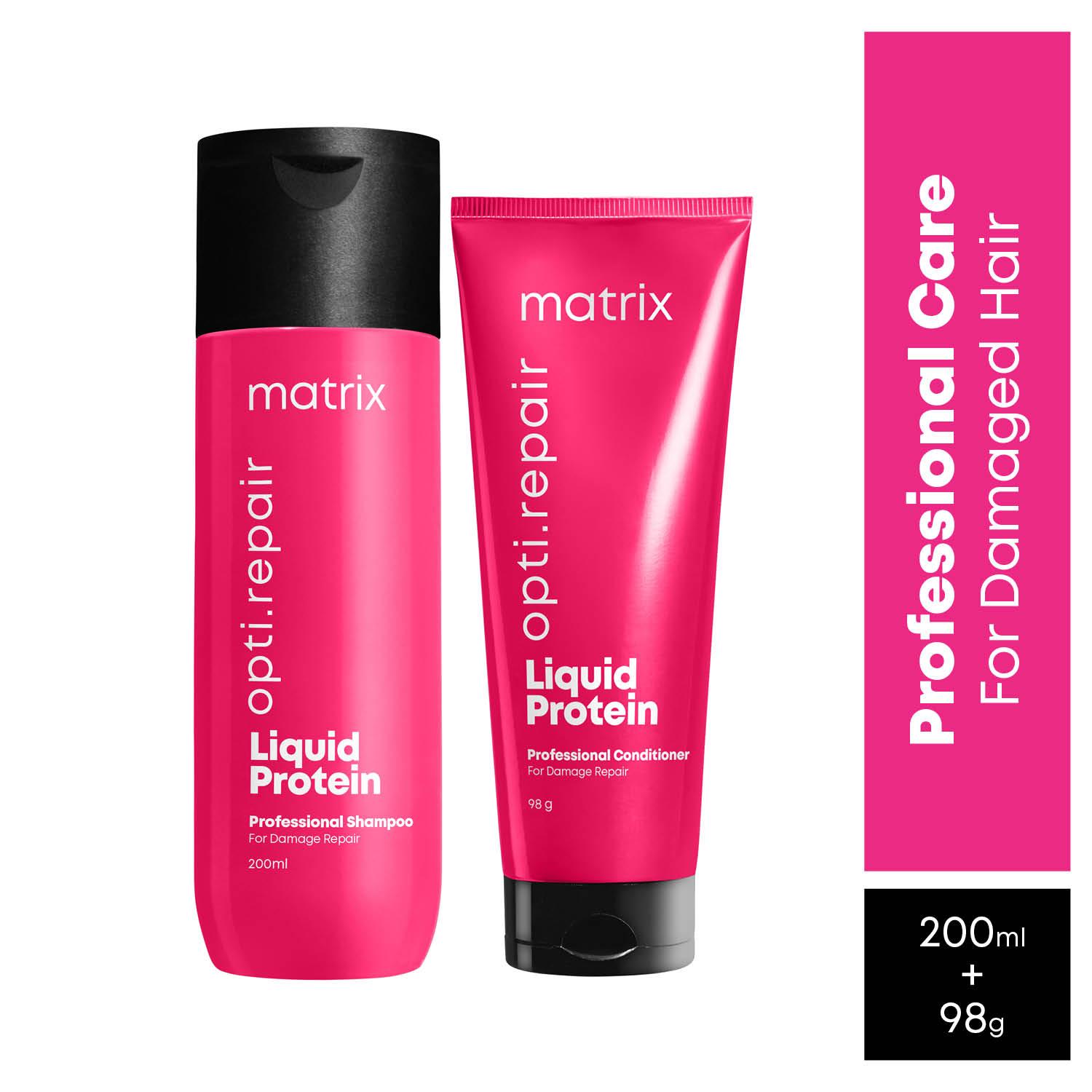 Matrix | Matrix Opti.Repair Professional Shampoo and Conditioner Regime for Damaged Hair (200 ml + 98 g)