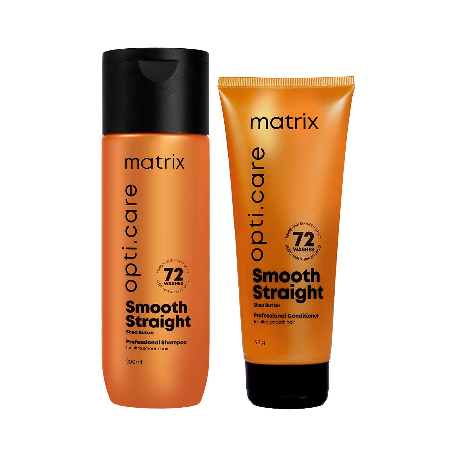 Matrix | Matrix Opti.Care Shampoo & Conditioner for Frizzy Hair 96Hr Frizz Control (200 ml+98 g)