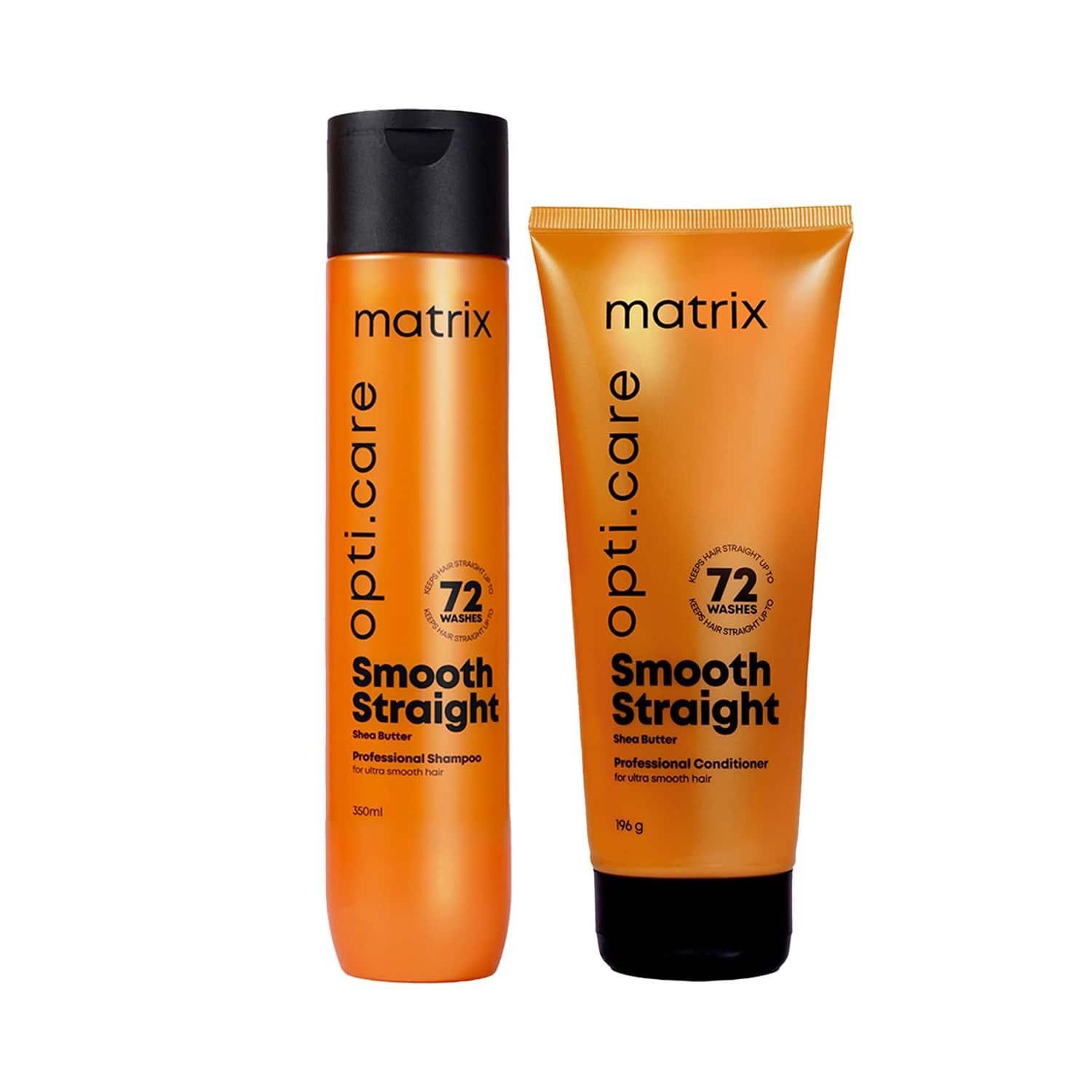 Matrix | Matrix Opti.Care Shampoo & Conditioner for Frizzy Hair 96Hr Frizz Control (350 ml+196 g)