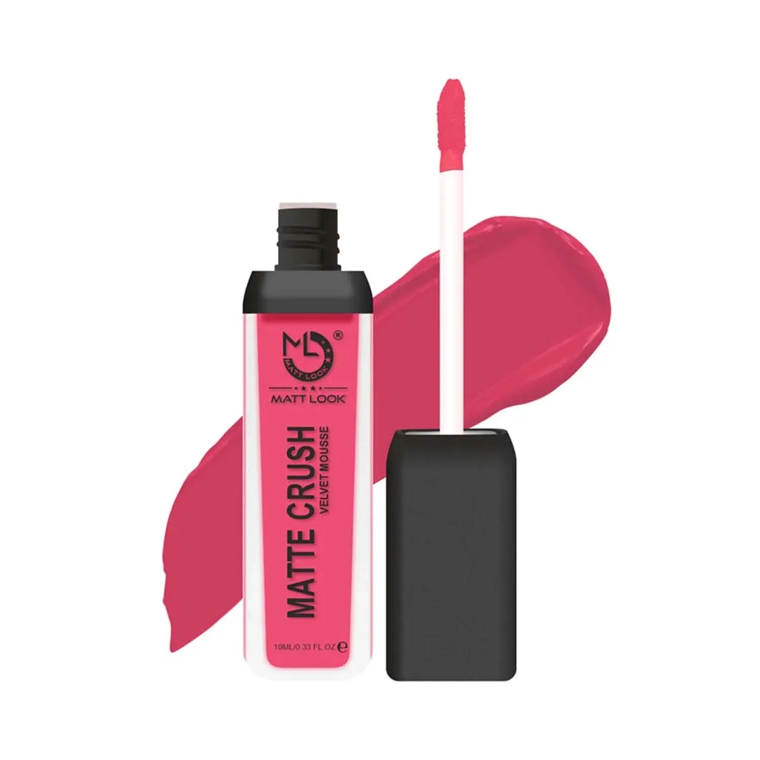 Matt Look | Matt Look Matte Crush Velvet Mousse Liquid Lipstick - Kissable Pink (10ml)