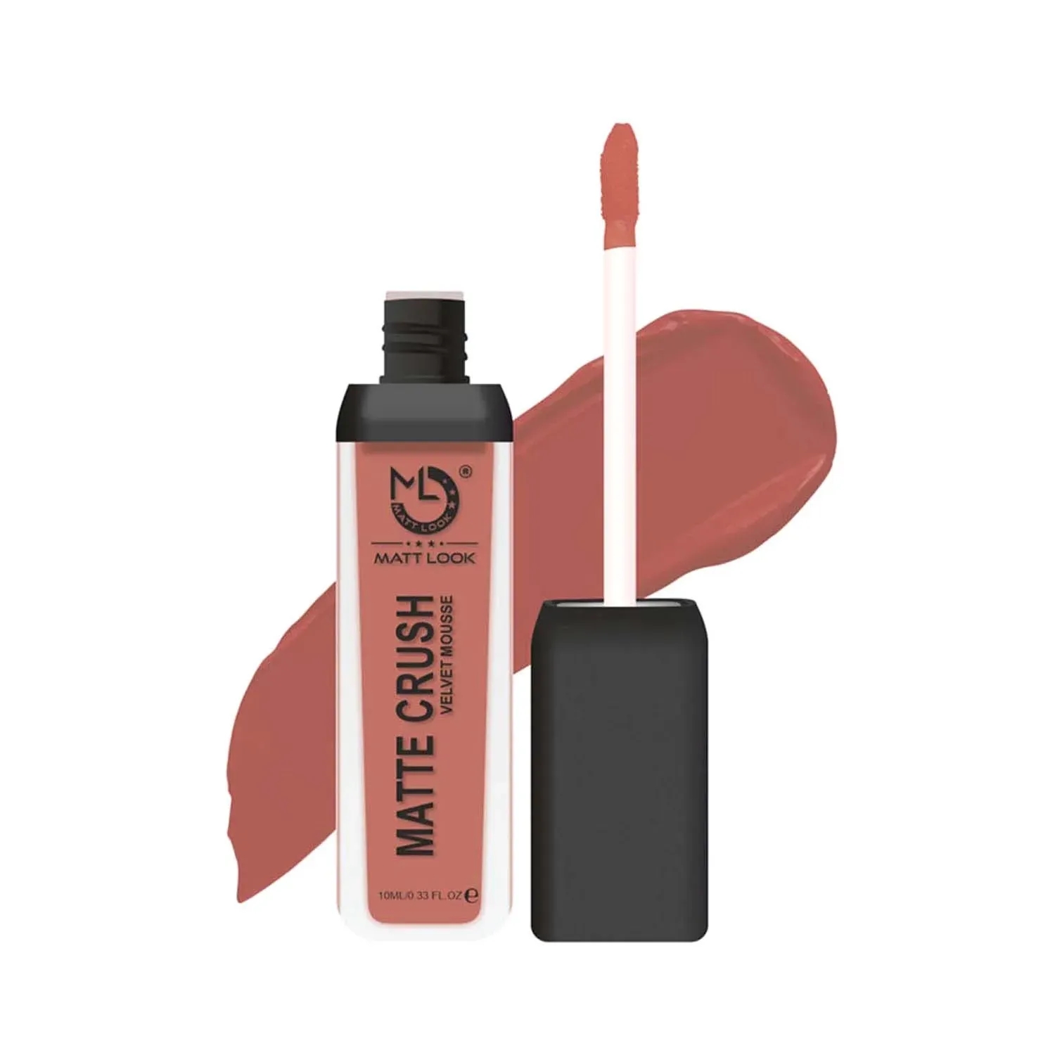 Matt Look Matte Crush Velvet Mousse Liquid Lipstick - Naked (10ml)