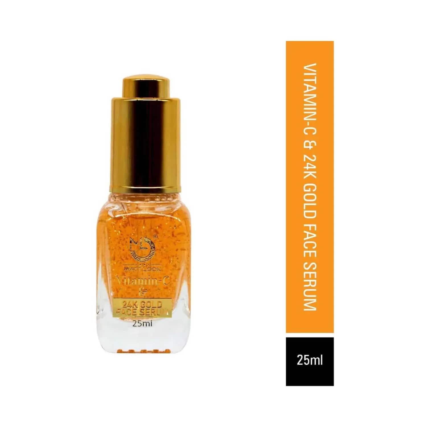 Matt Look | Matt Look Vitamin C And 24K Gold Face Serum - (25ml)