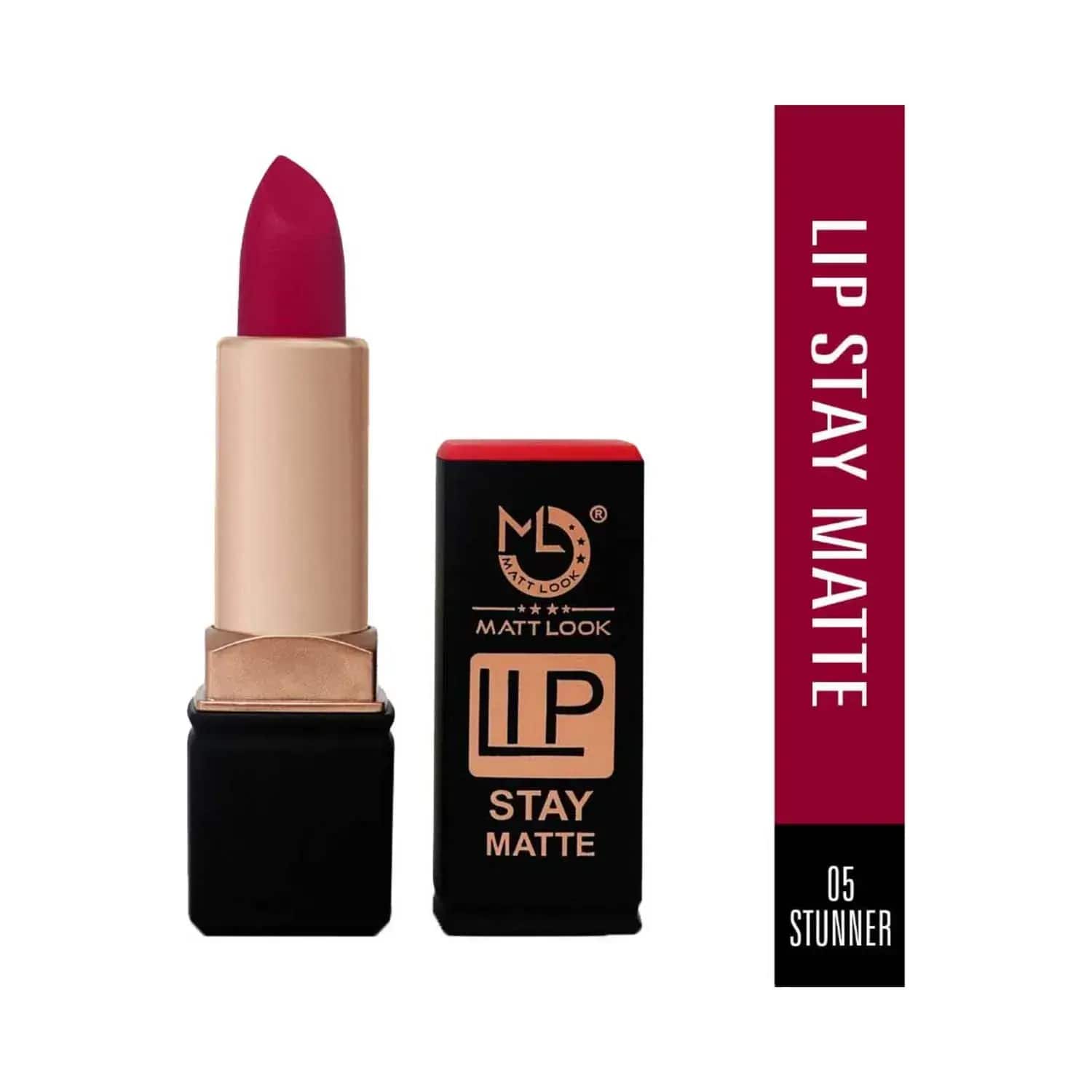 Matt Look | Matt Look Stay Matte Lipstick - 05 Stunner (3.5g)