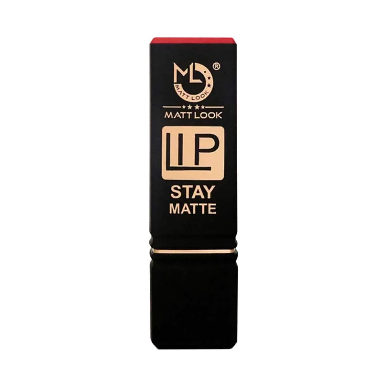 Matt Look | Matt Look Stay Matte Lipstick - 06 Sizzler (3.5g)