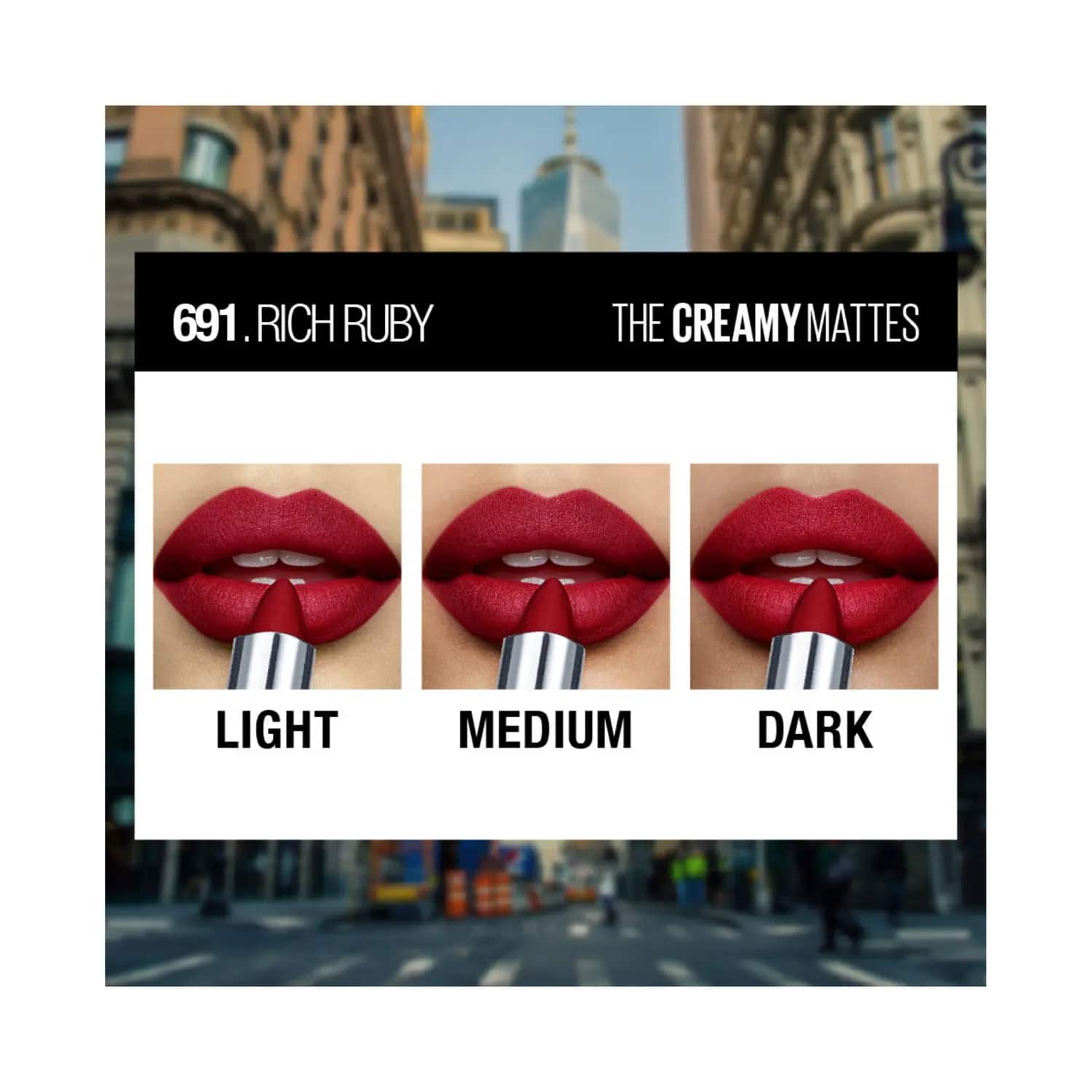 Maybelline New York Color Sensational Creamy Matte Lipstick 691
