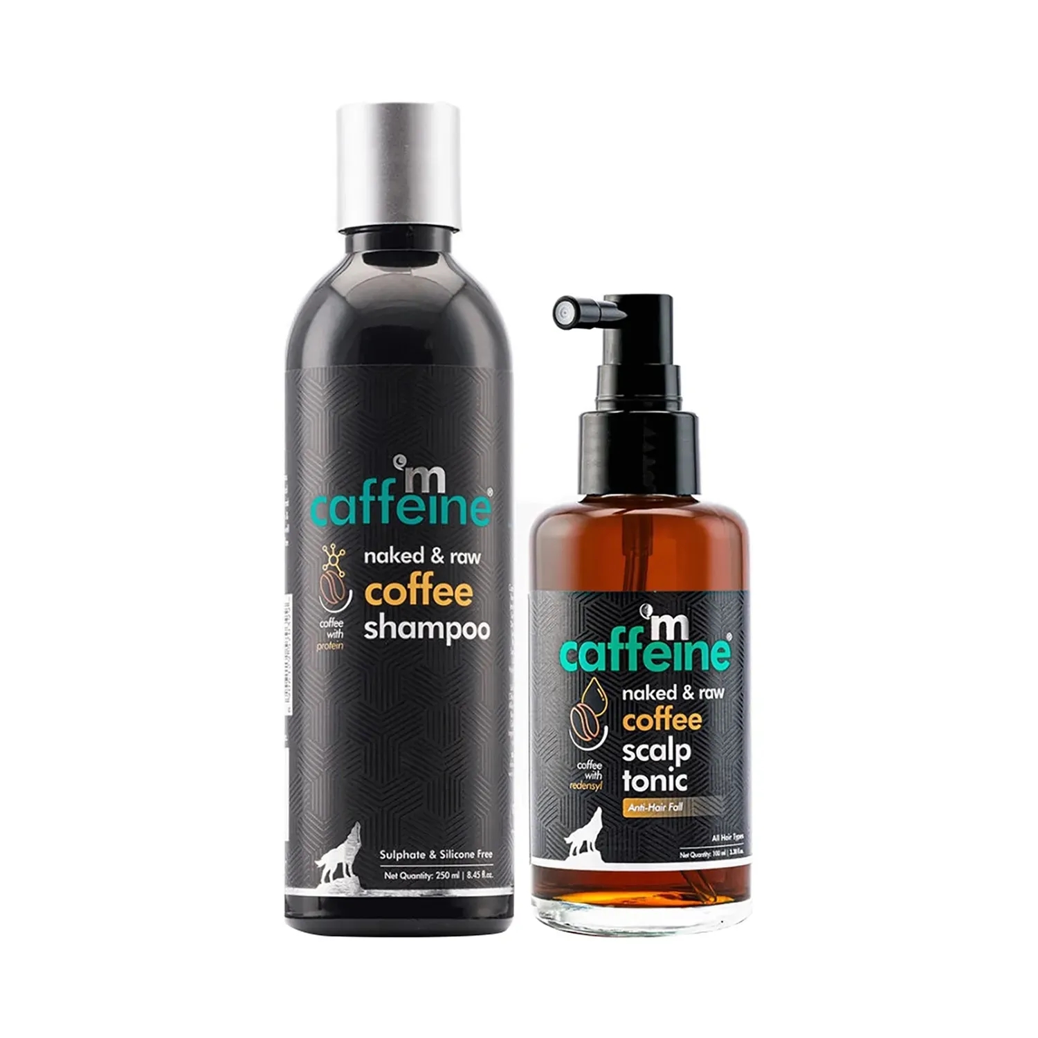 mCaffeine | mCaffeine Coffee Hair Boost & Hair Fall Control Kit - (2 Pcs)