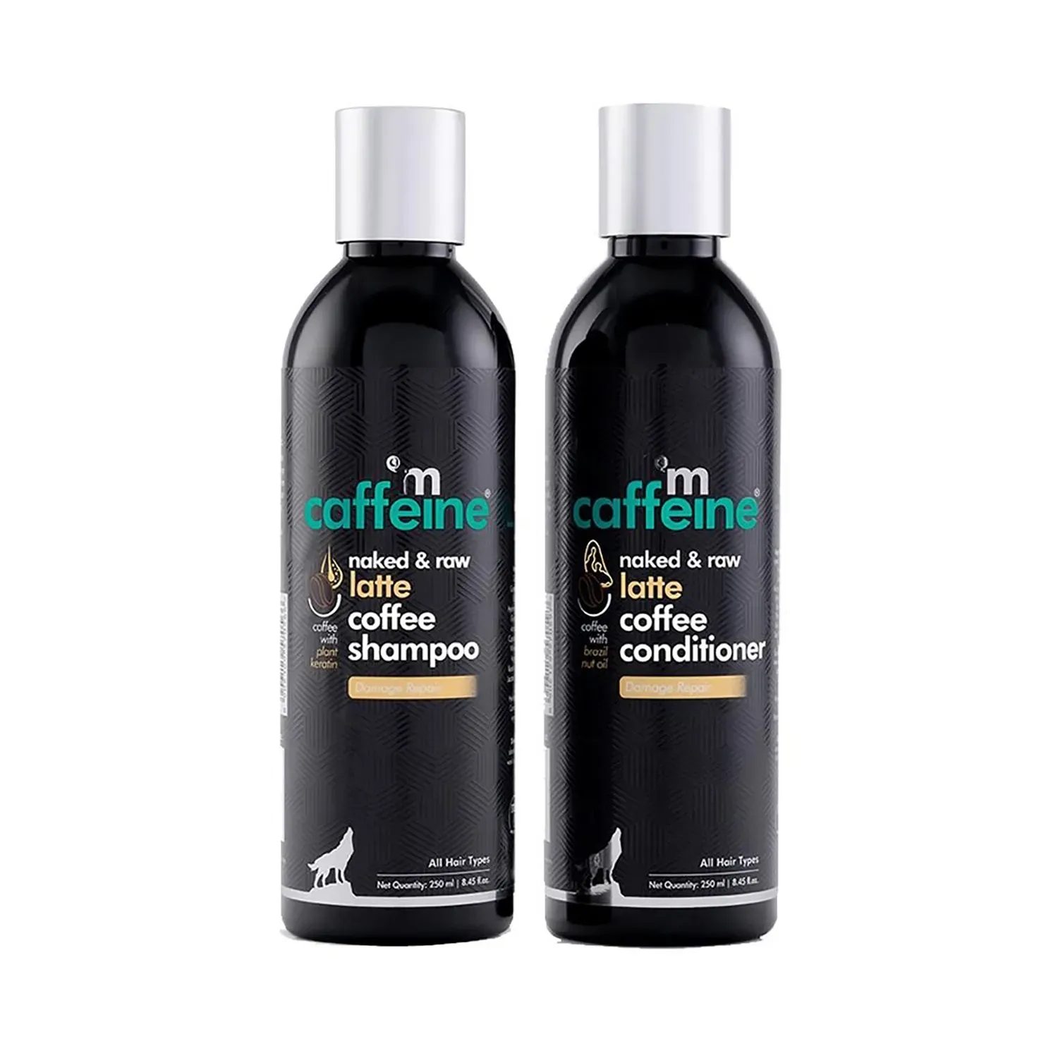 mCaffeine | mCaffeine Damage Repair Shampoo & Conditioner Kit - (2 Pcs)