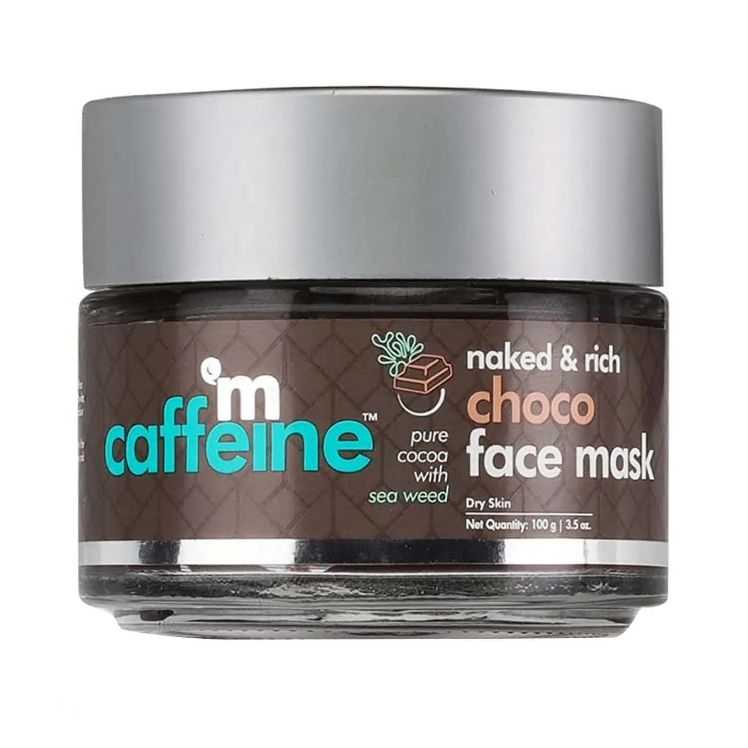 mCaffeine | mCaffeine Naked & Rich Deep Nourishing Choco Face Mask - (100g)