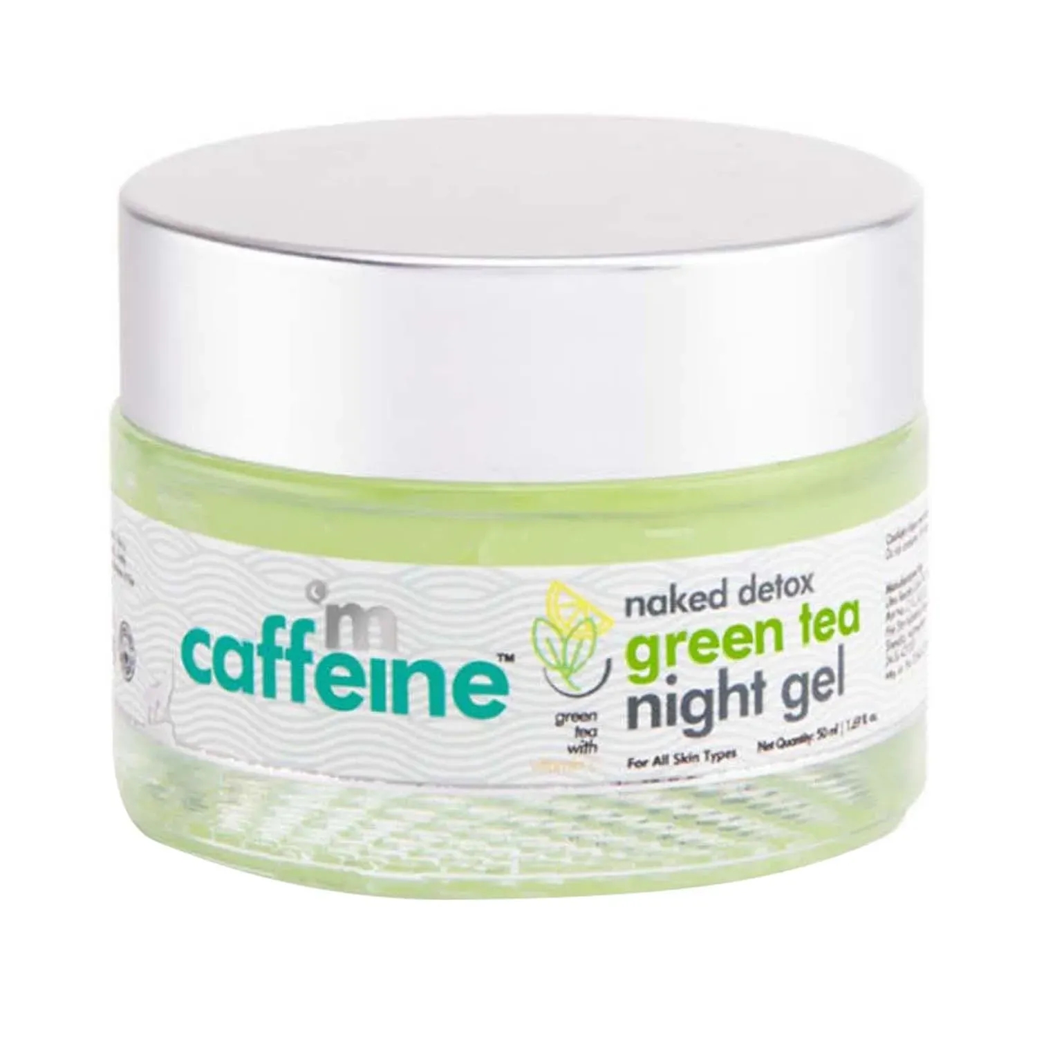 mCaffeine | mCaffeine Naked Detox Hydrating Green Tea Night Gel - (50ml)