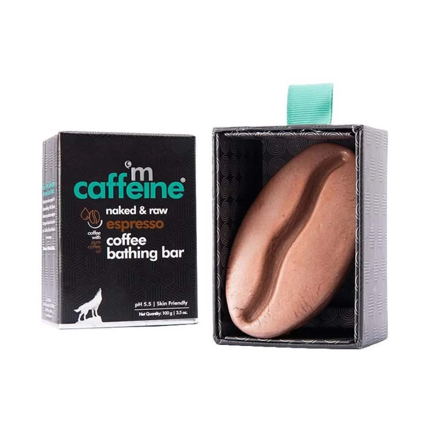 mCaffeine | mCaffeine Naked & Raw Espresso Coffee Bathing Bar Soap - (100g)