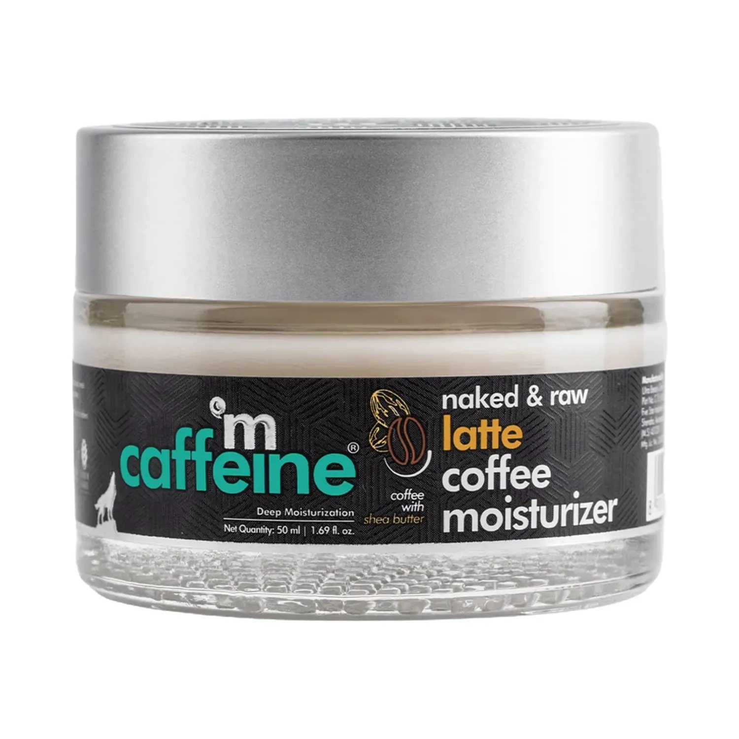 mCaffeine | mCaffeine Non-Sticky Latte Coffee Moisturiser with Shea Butter & Ceramide - (50ml)