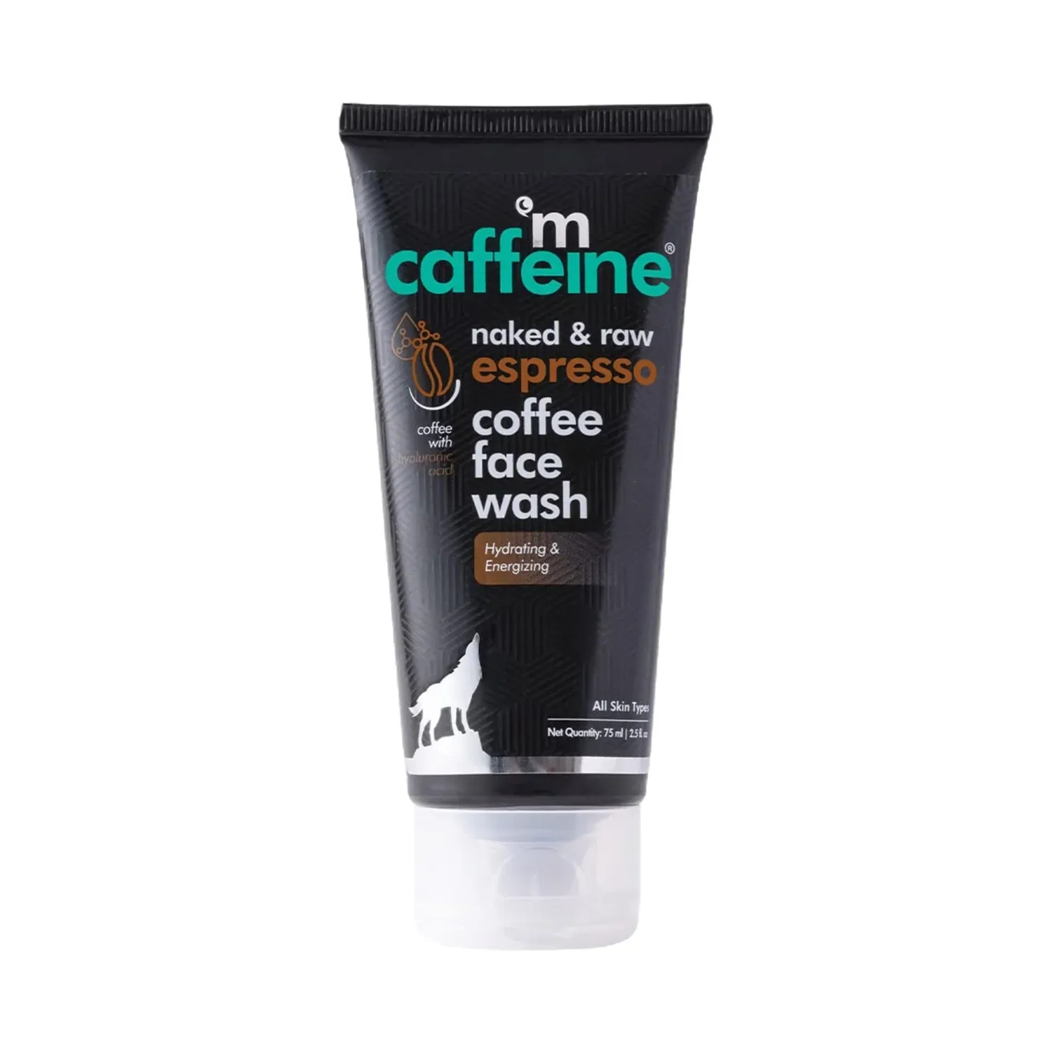 mCaffeine | mCaffeine Naked & Raw Espresso Coffee Energizing Face Wash - (75ml)