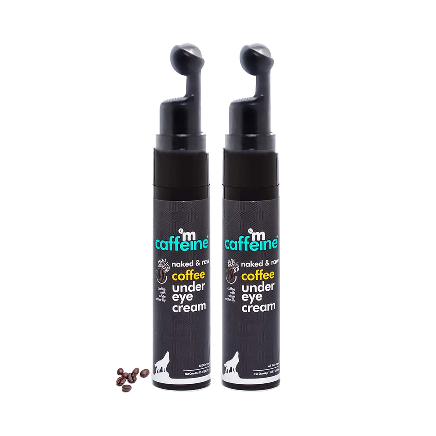mCaffeine | mCaffeine Coffee Under Eye Cream Reduces Dark Circles Puffiness & Fine Line Pack of 2