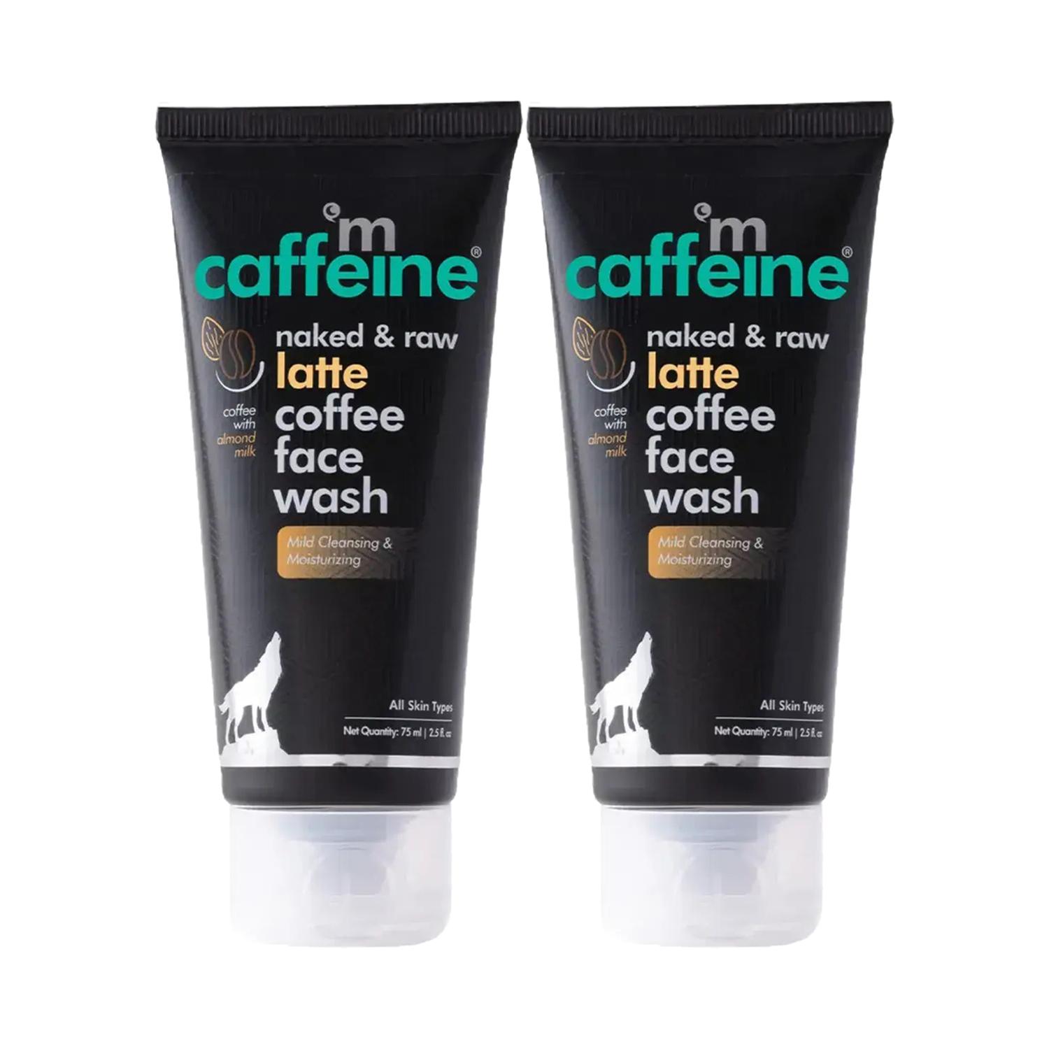 mCaffeine | mCaffeine Coffee & Milk Deep Cleanse Face Wash for Men & Women Glowing Skin Fights Acne Combo