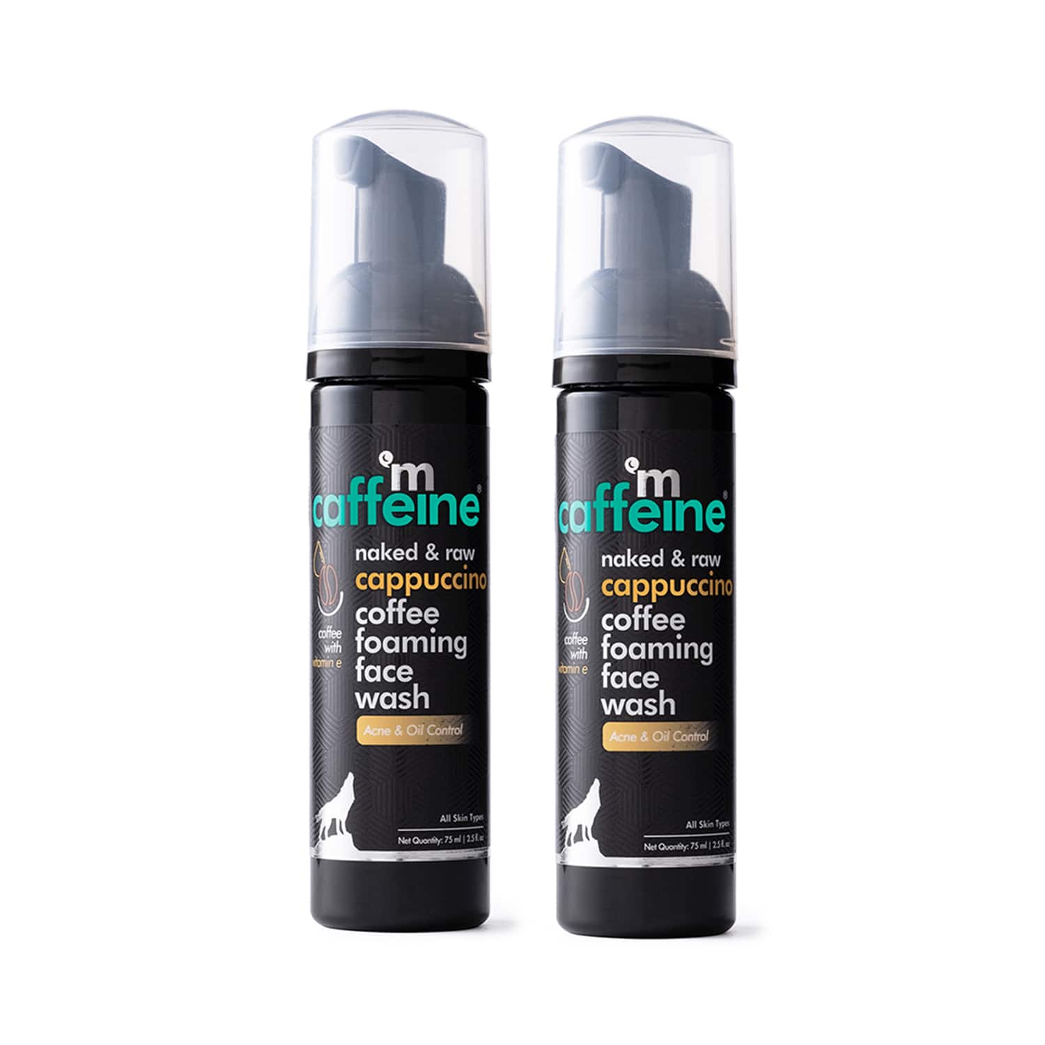 mCaffeine | mCaffeine Coffee Foaming  for Men & Women Reduces Acne & Pimple Glowing Skin Face Wash Combo