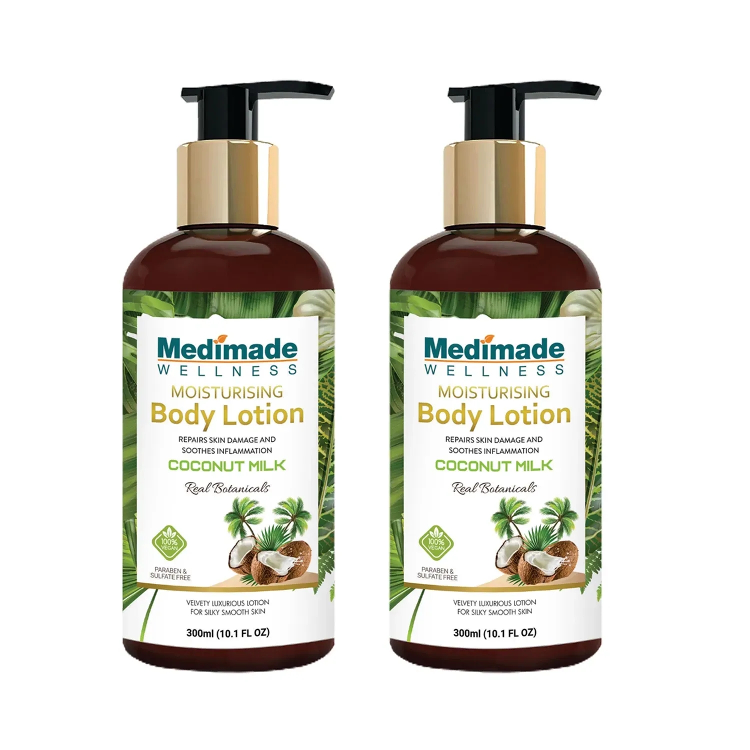 Medimade | Medimade Coconut Milk Moisturizing Body Lotion (2Pcs)